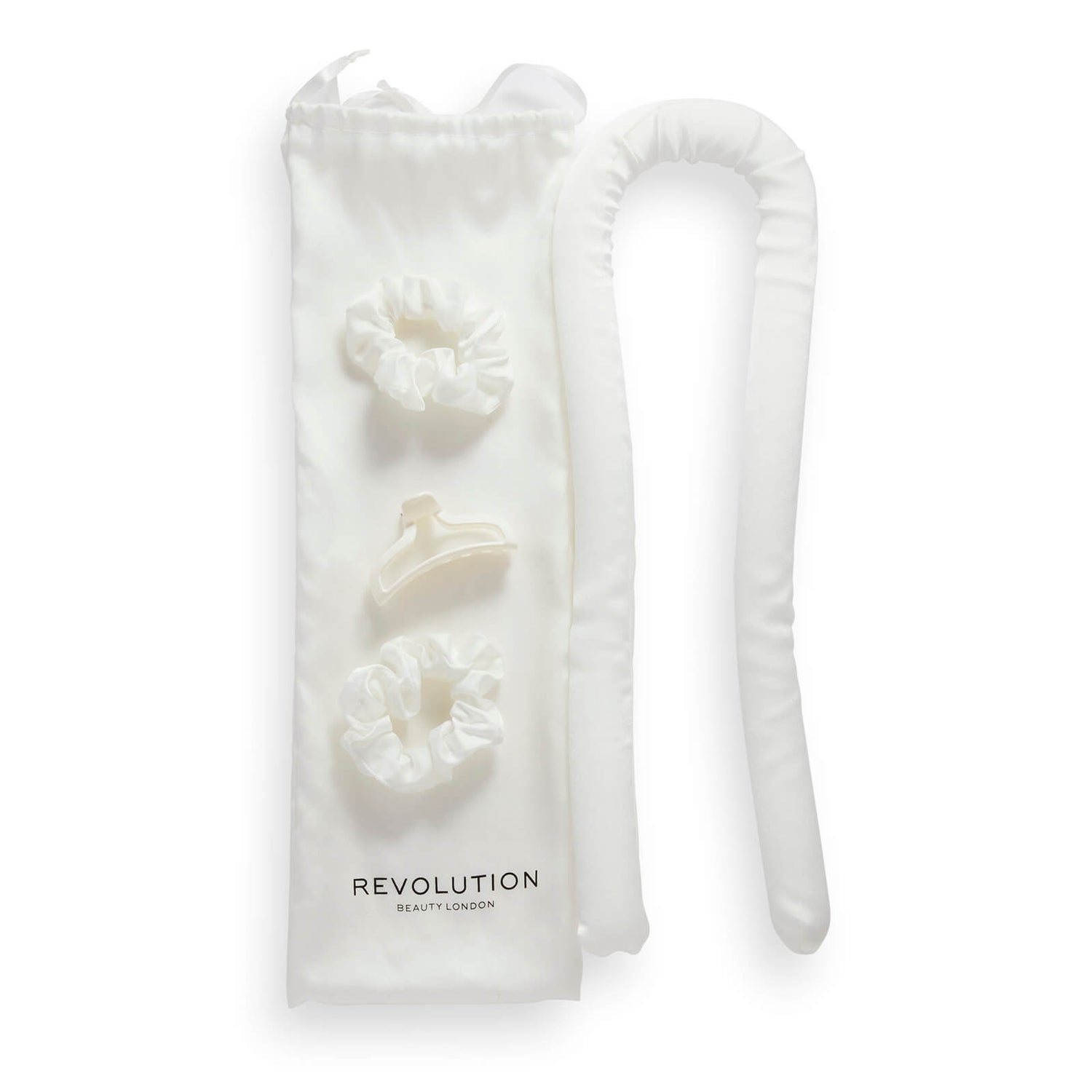 Резинка для завивки волос Revolution Beauty Curl Enhance Satin Curling Ribbon, оттенок Ivory