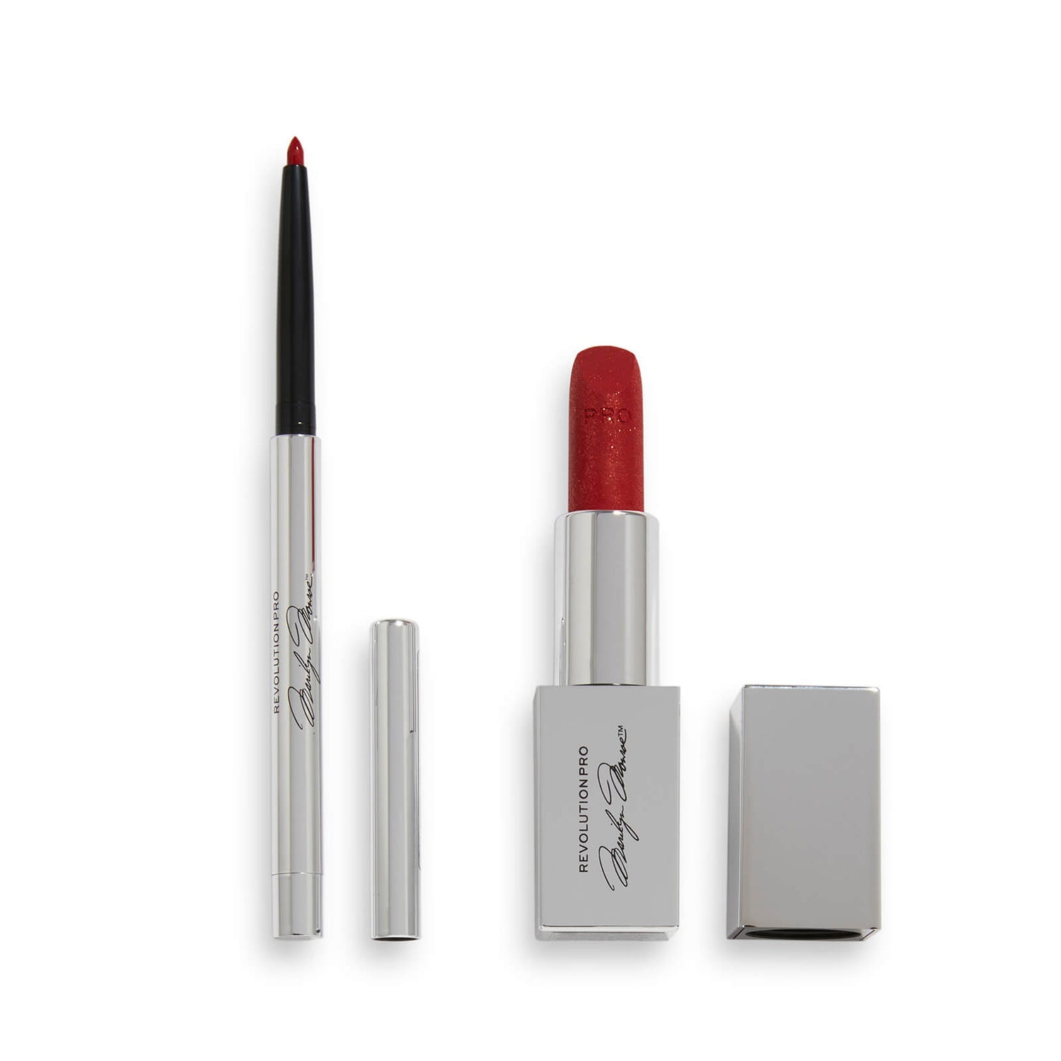Набор для макияжа губ Revolution Pro X Marilyn Lip Set, оттенок Red
