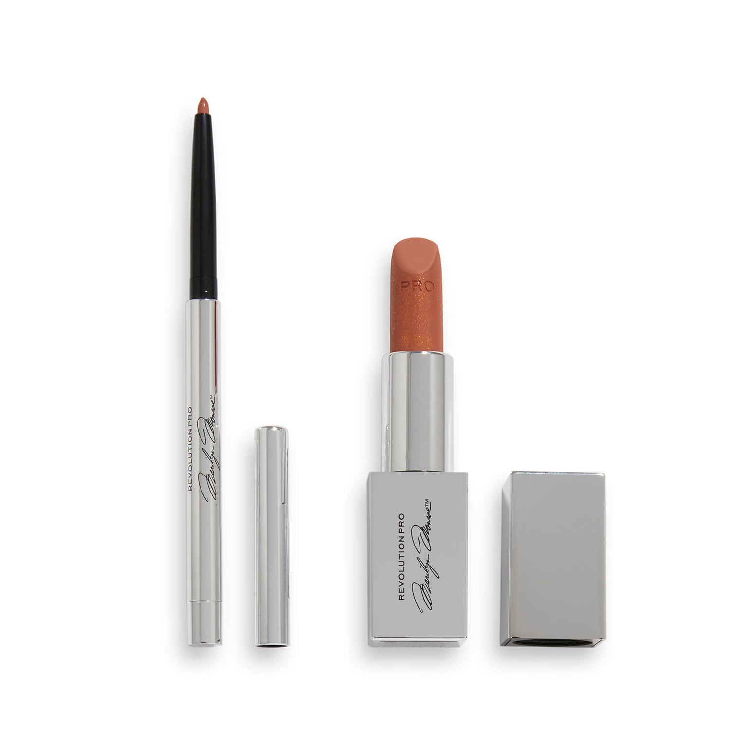 Набор для макияжа губ Revolution Pro X Marilyn Lip Set, оттенок Nude