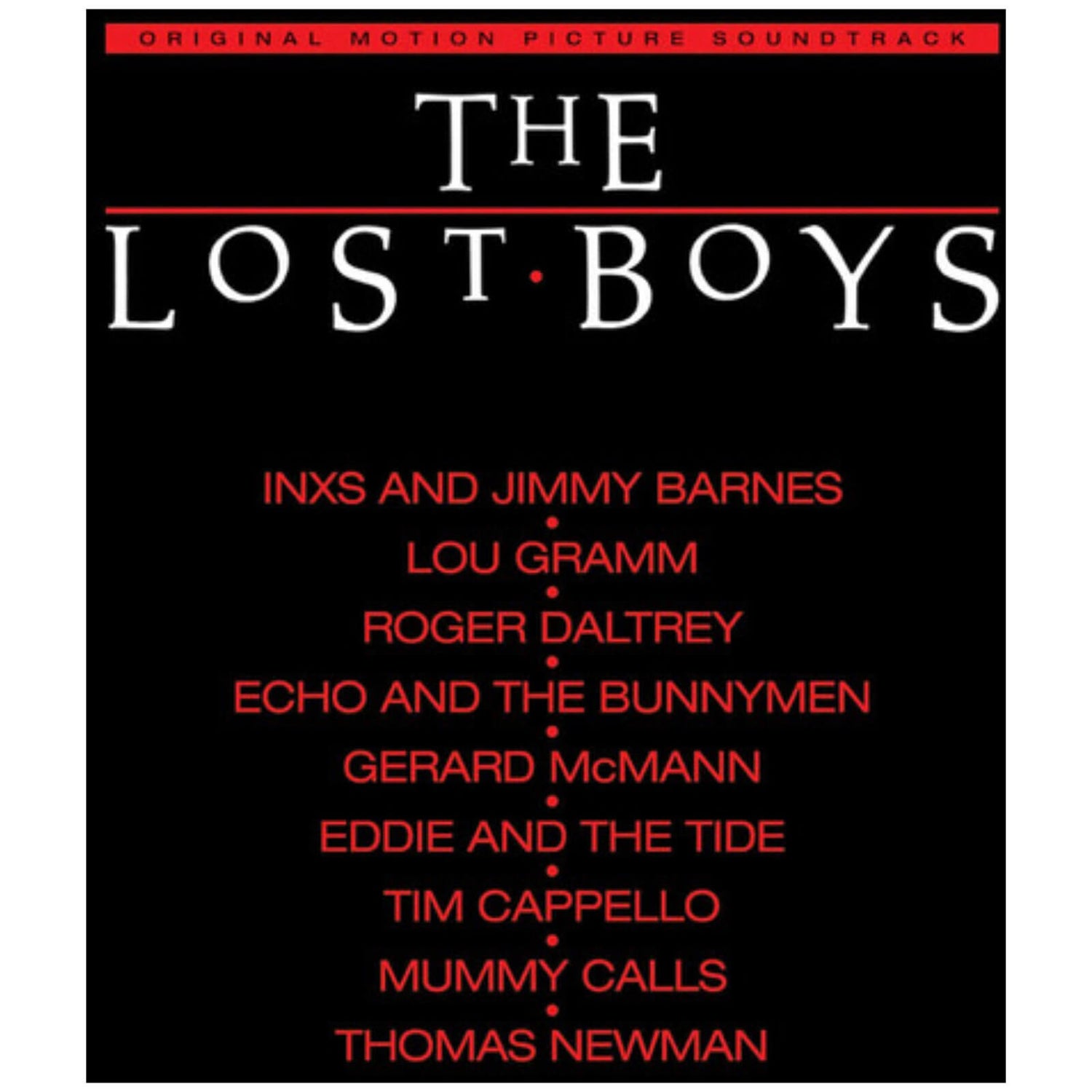 The Lost Boys (Original Motion Picture Soundtrack) 180g Vinyl (Red)