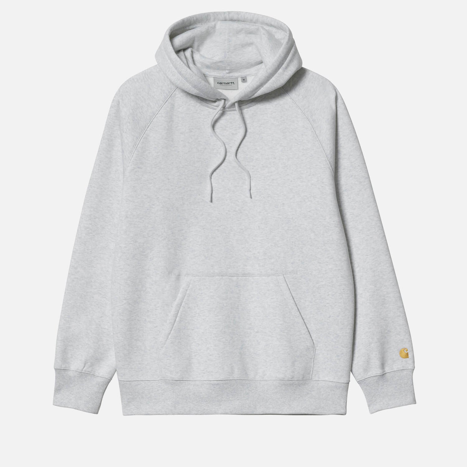 Carhartt WIP Men's Chase Hoodie - Ash Heather/Gold - S