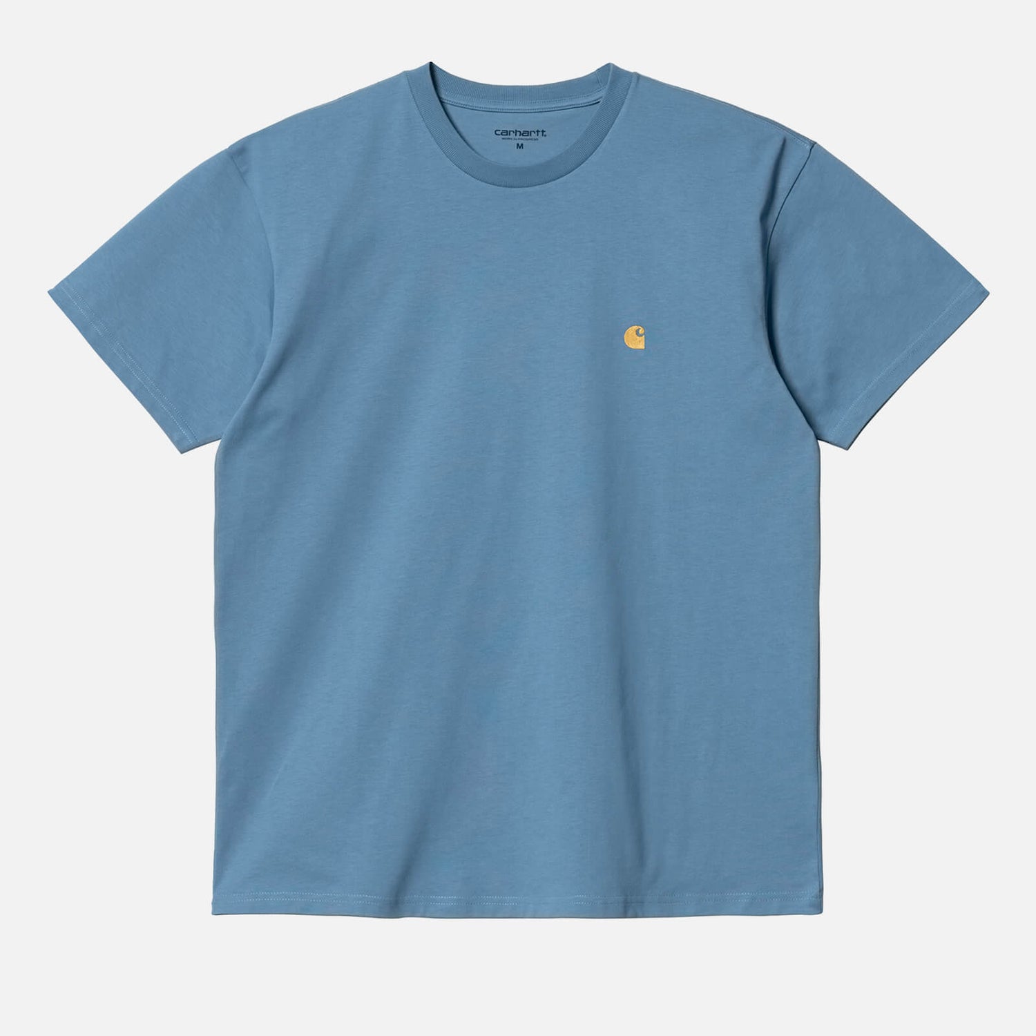 Carhartt WIP Men's Chase T-Shirt - Icy Water/Gold - XL