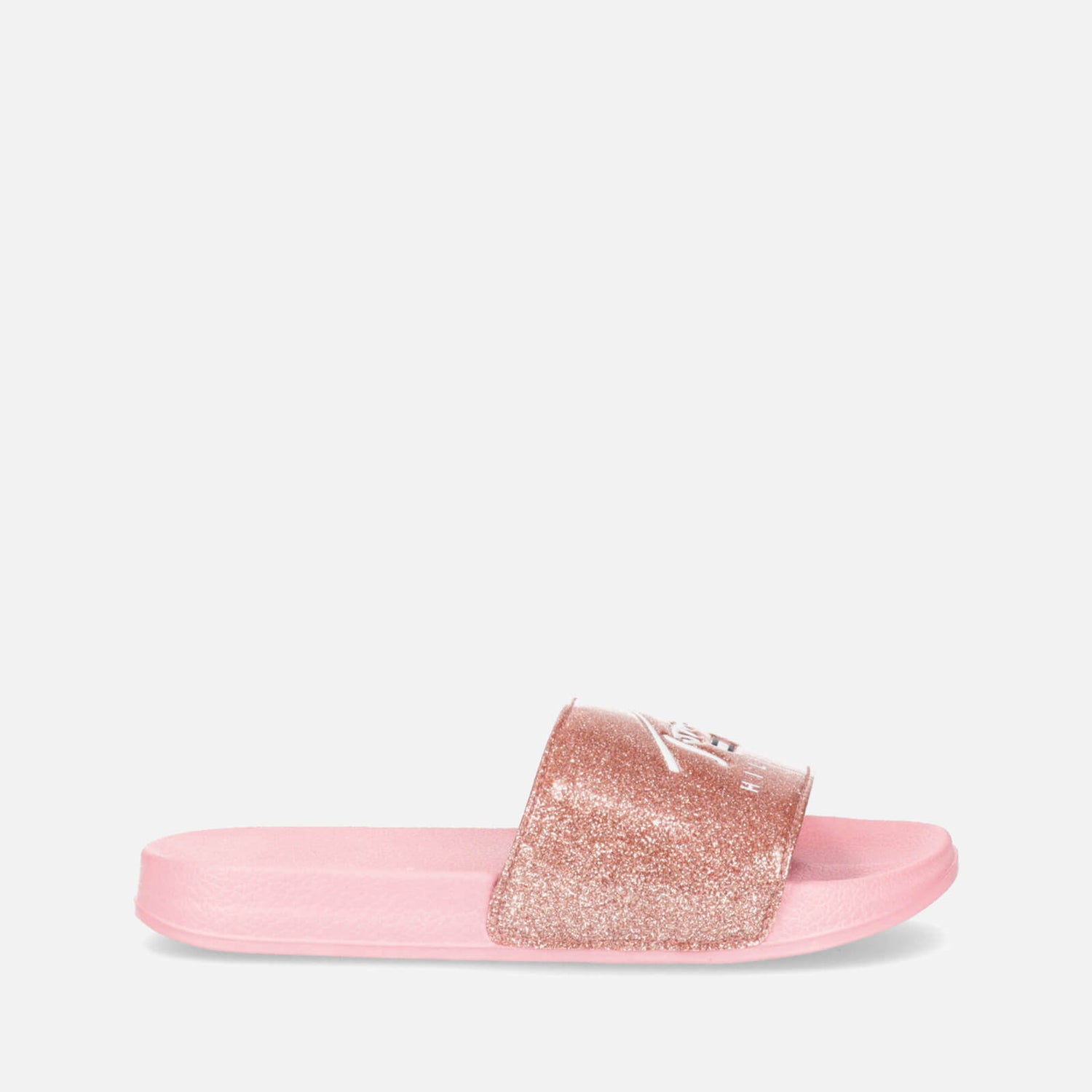 Red sparkly slides store