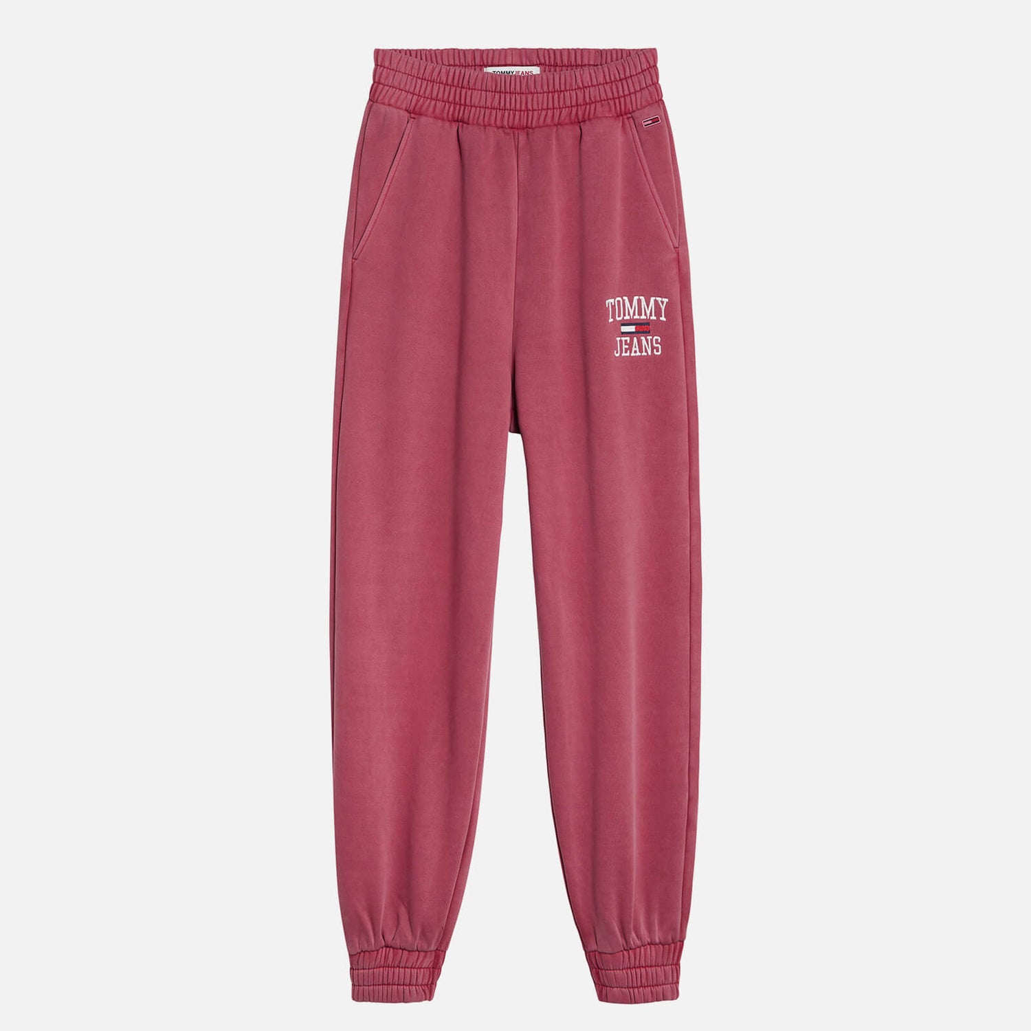 Tommy Jeans Women's Tjw College Logo Baggy Sweatpants - Cranberry Crush