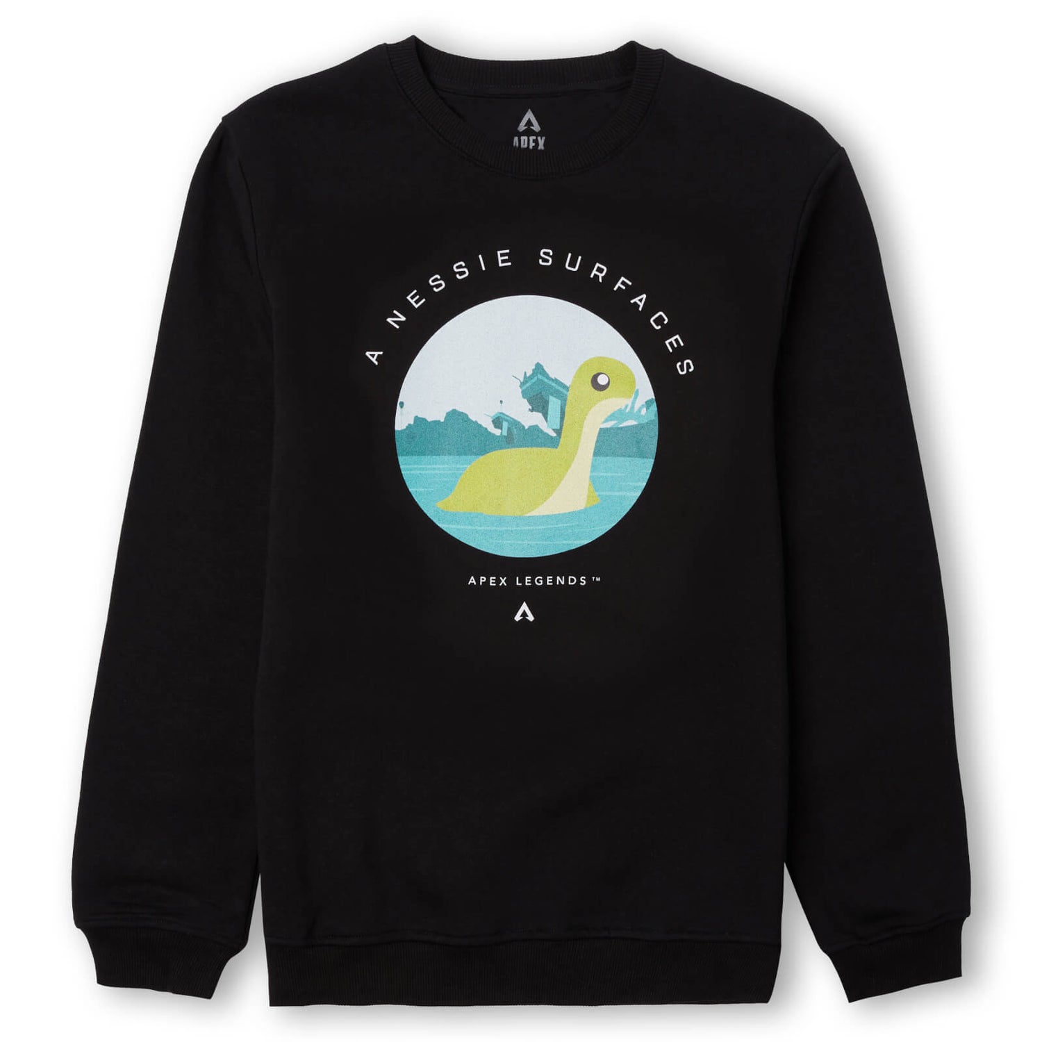 Apex Legends A Nessie Surfaces Unisex Sweatshirt - Black