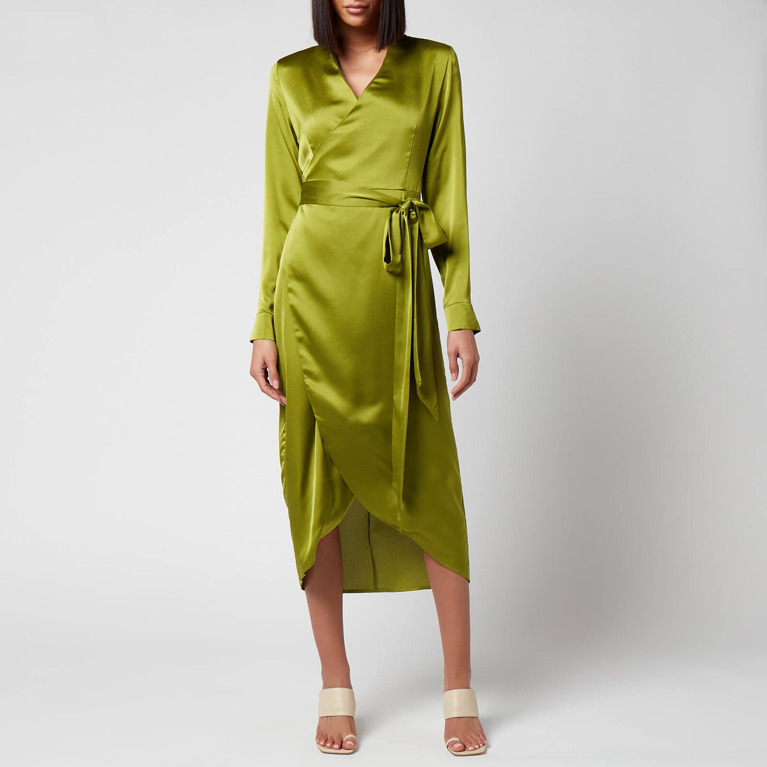 Never Fully Dressed Women's Olive Wrap Dress - Senorita - UK 8