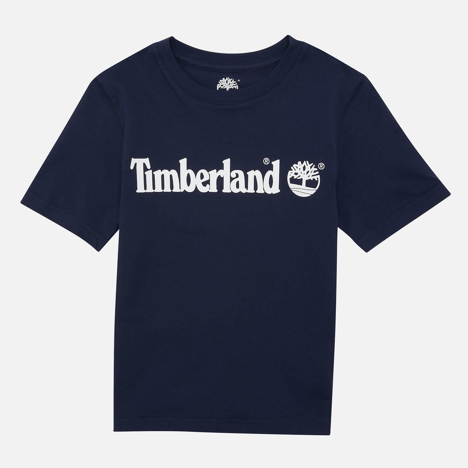 Timblerland Boys' Logo Short Sleeve T-Shirt - Navy
