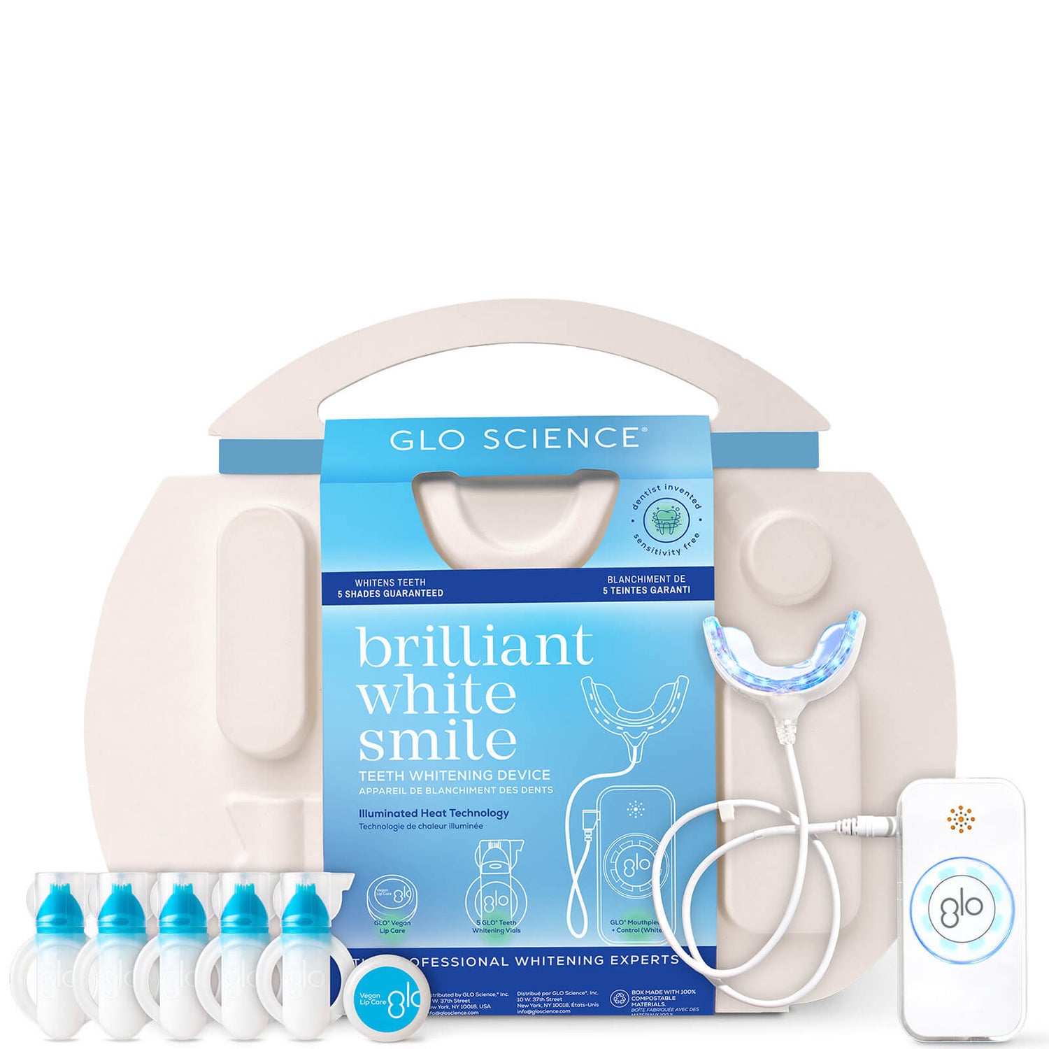 GLO Science GLO Brilliant White Smile - At Home Teeth Whitening Device (Various Colours)