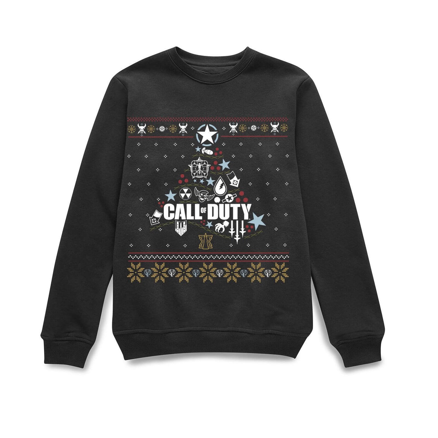 Call Of Duty Tree Of Duty Christmas Jumper - Black
