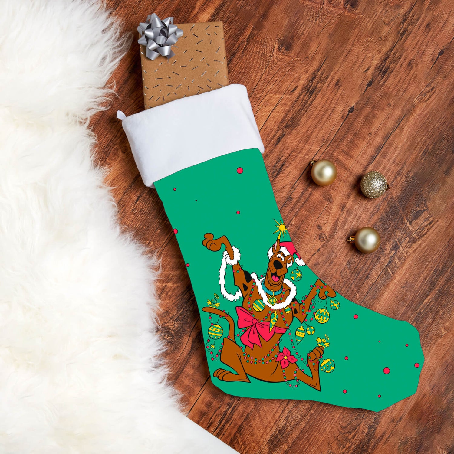 Scooby Doo All Decked Out Christmas Stocking