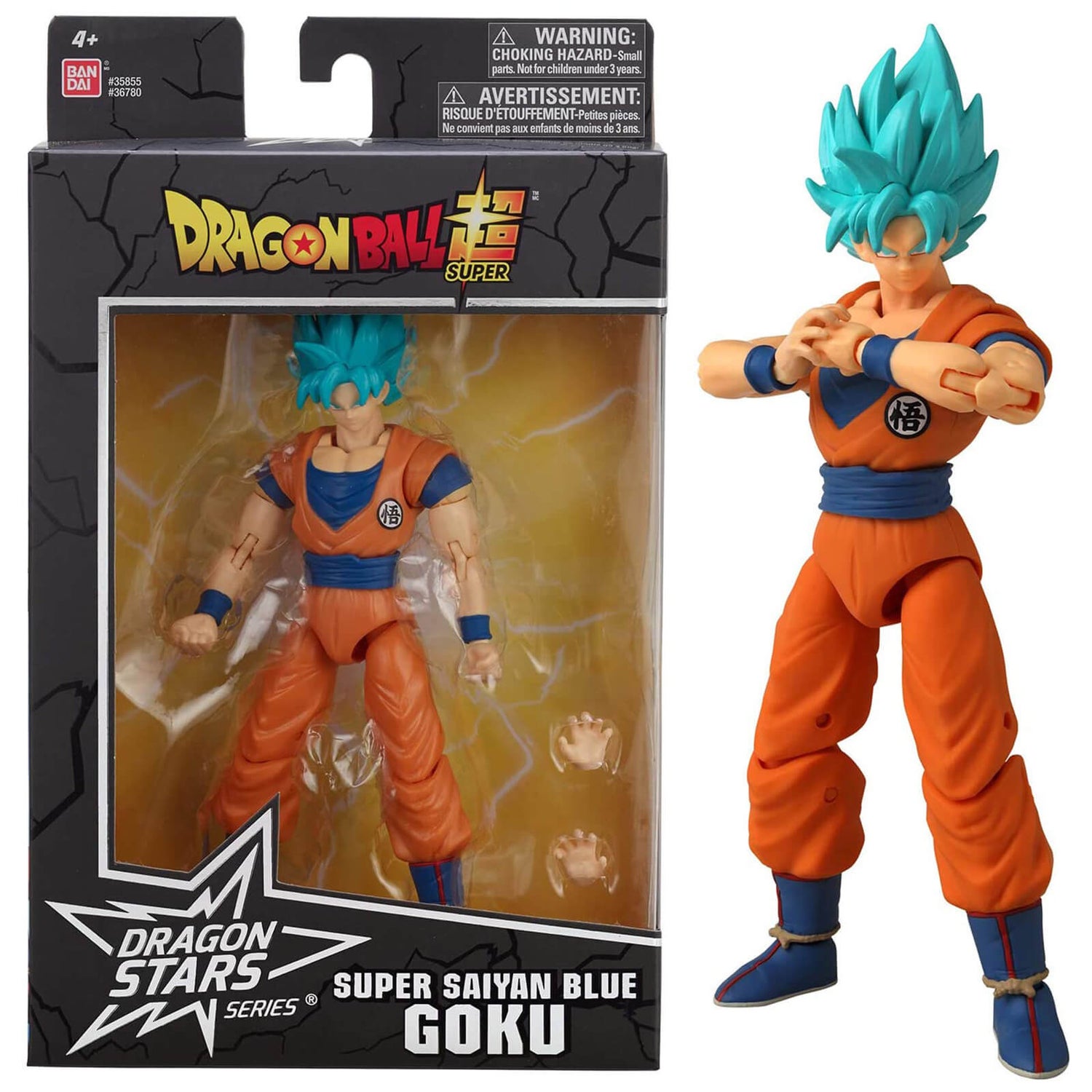 Action Figure Dragon Ball Super - Goku Super Sayajin Blue