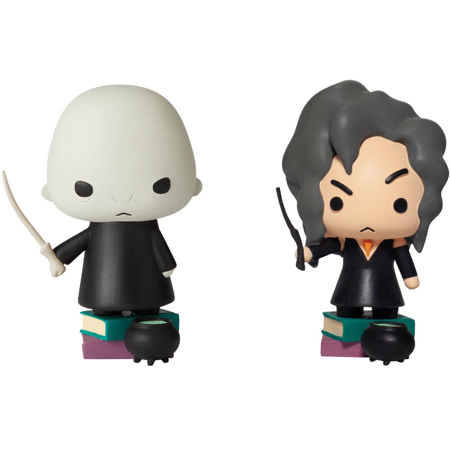 Wizarding World of Harry Potter Voldemort and Bellatrix Charm Figures 2 Pack