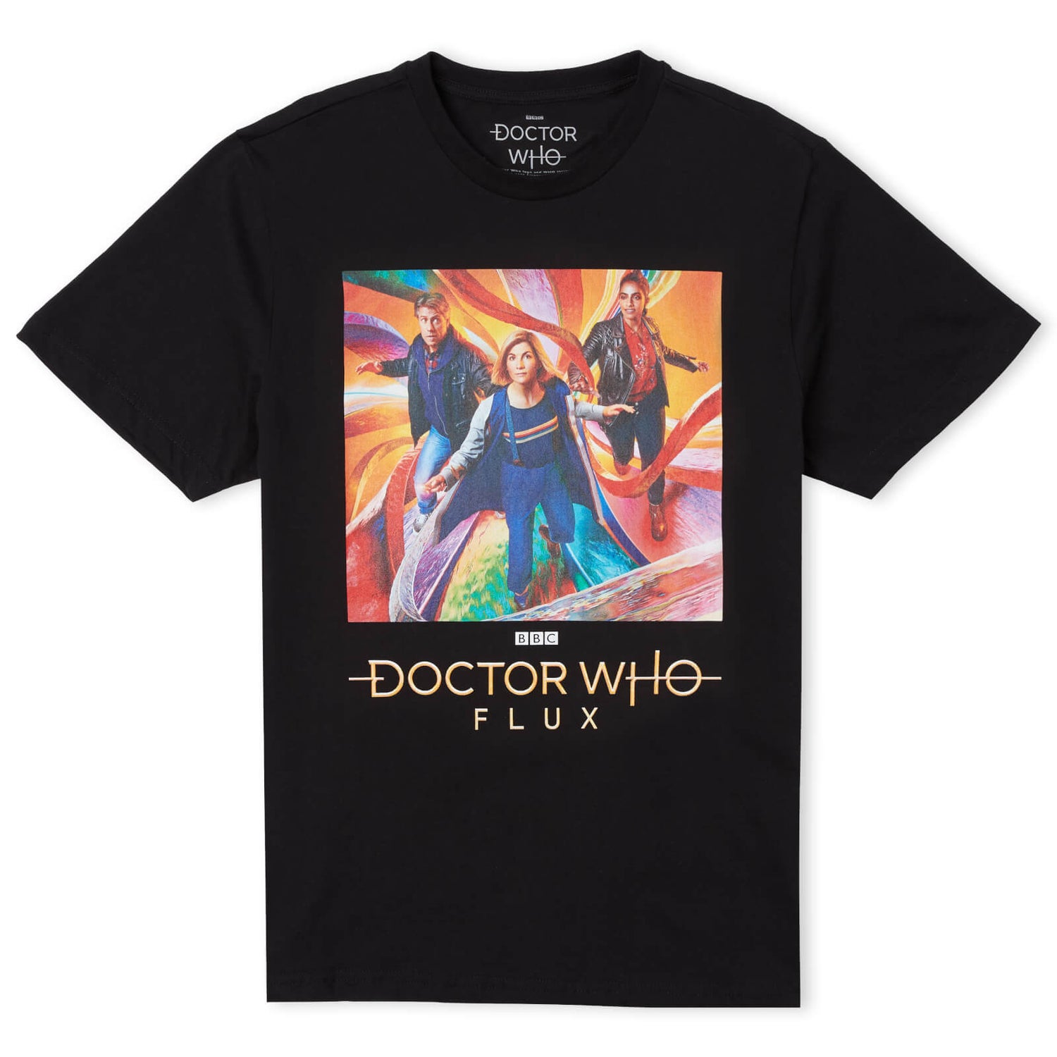 Doctor Who Team Unisex T-Shirt - Black