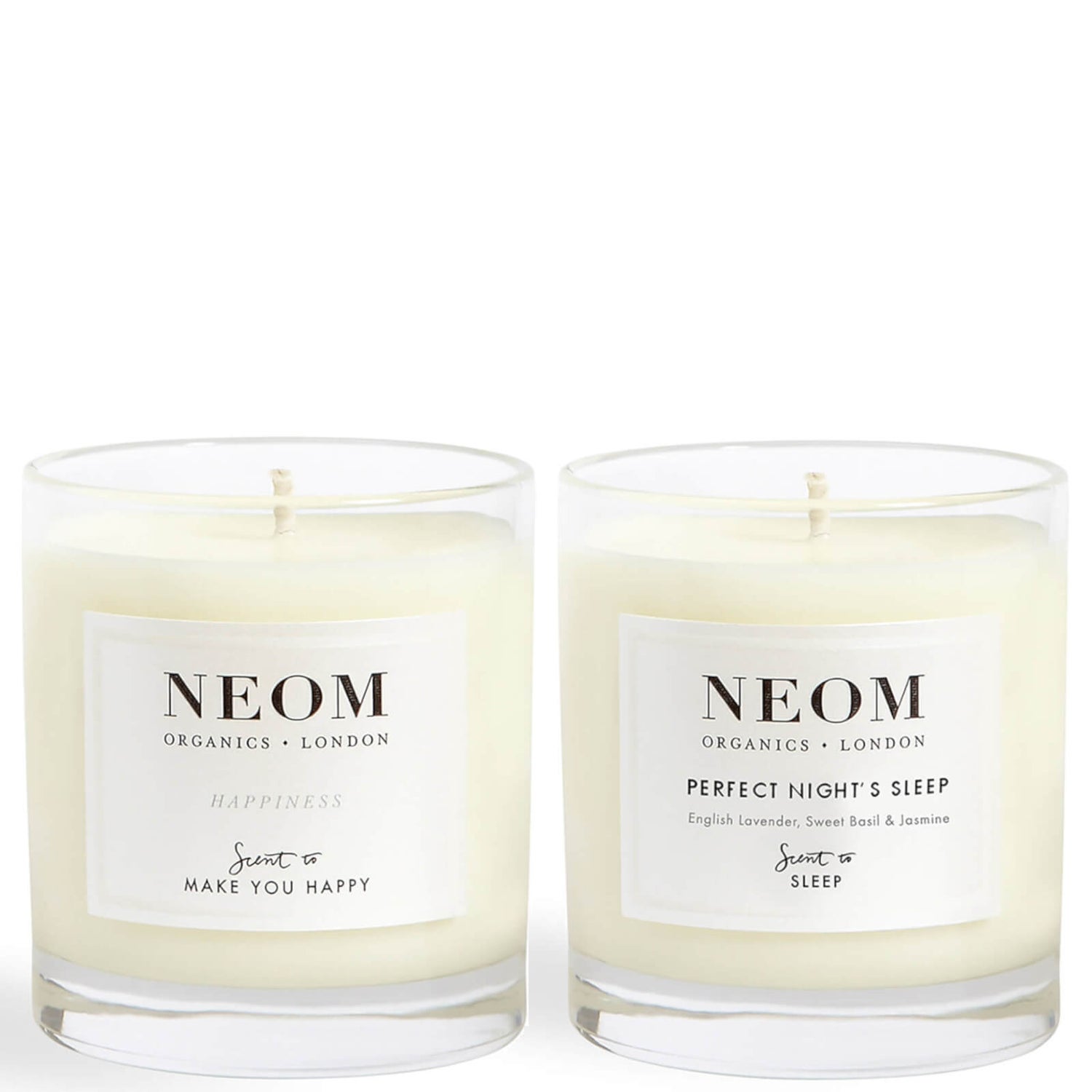 Набор ароматических свечей NEOM Exclusive Happy Days & Sleepy Nights Bundle