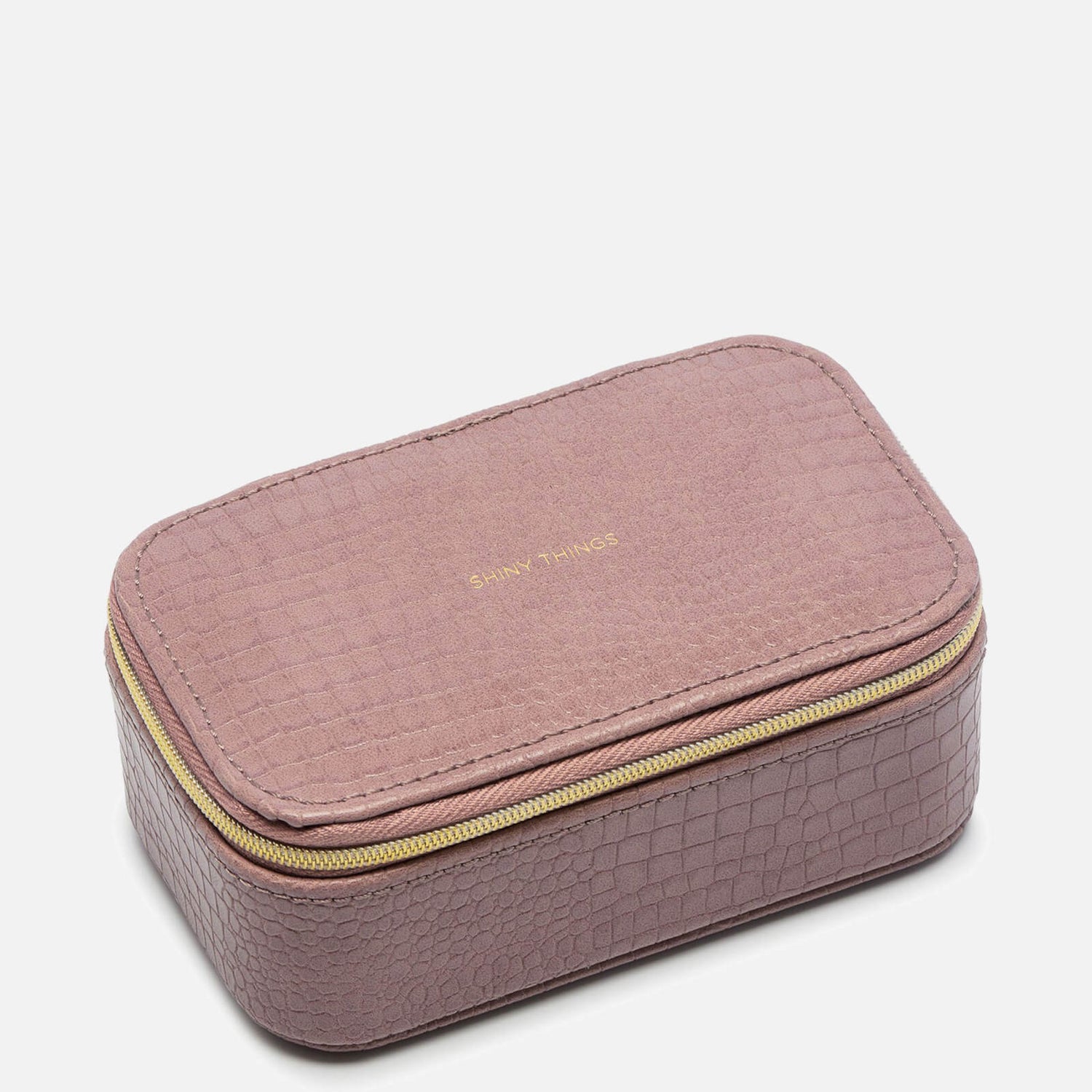 Womens Bags Makeup bags and cosmetic cases Estella Bartlett Leather Mini Jewellery Box in Pink 