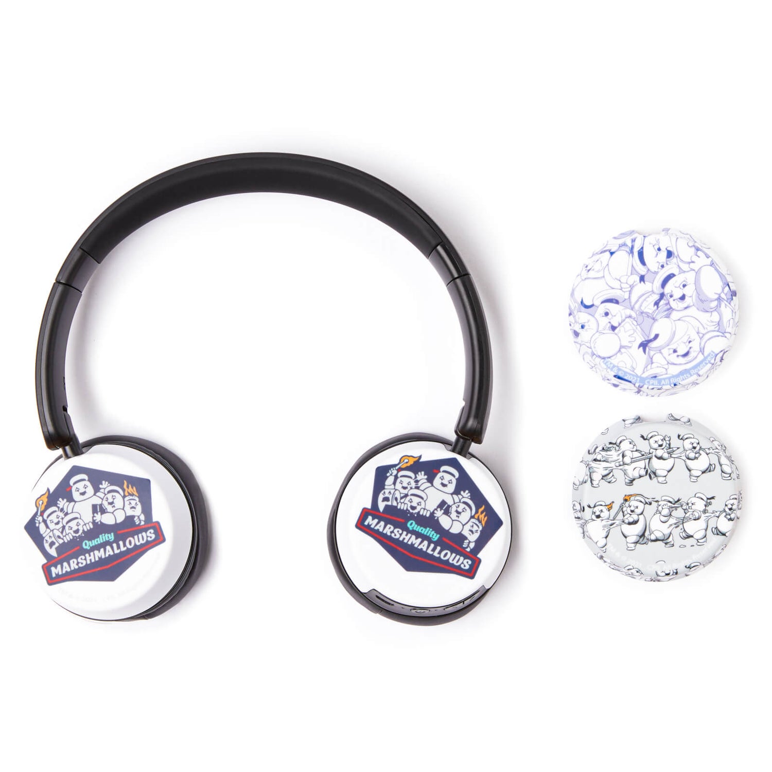MOTH x Ghostbusters Stay-Puft On-Ear Headphones & Caps