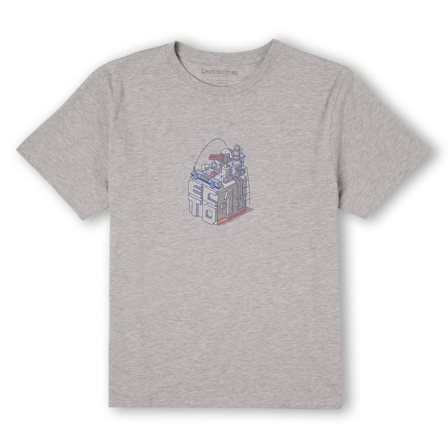 Ghostbusters ECTO-1 Unisex T-Shirt - Grey