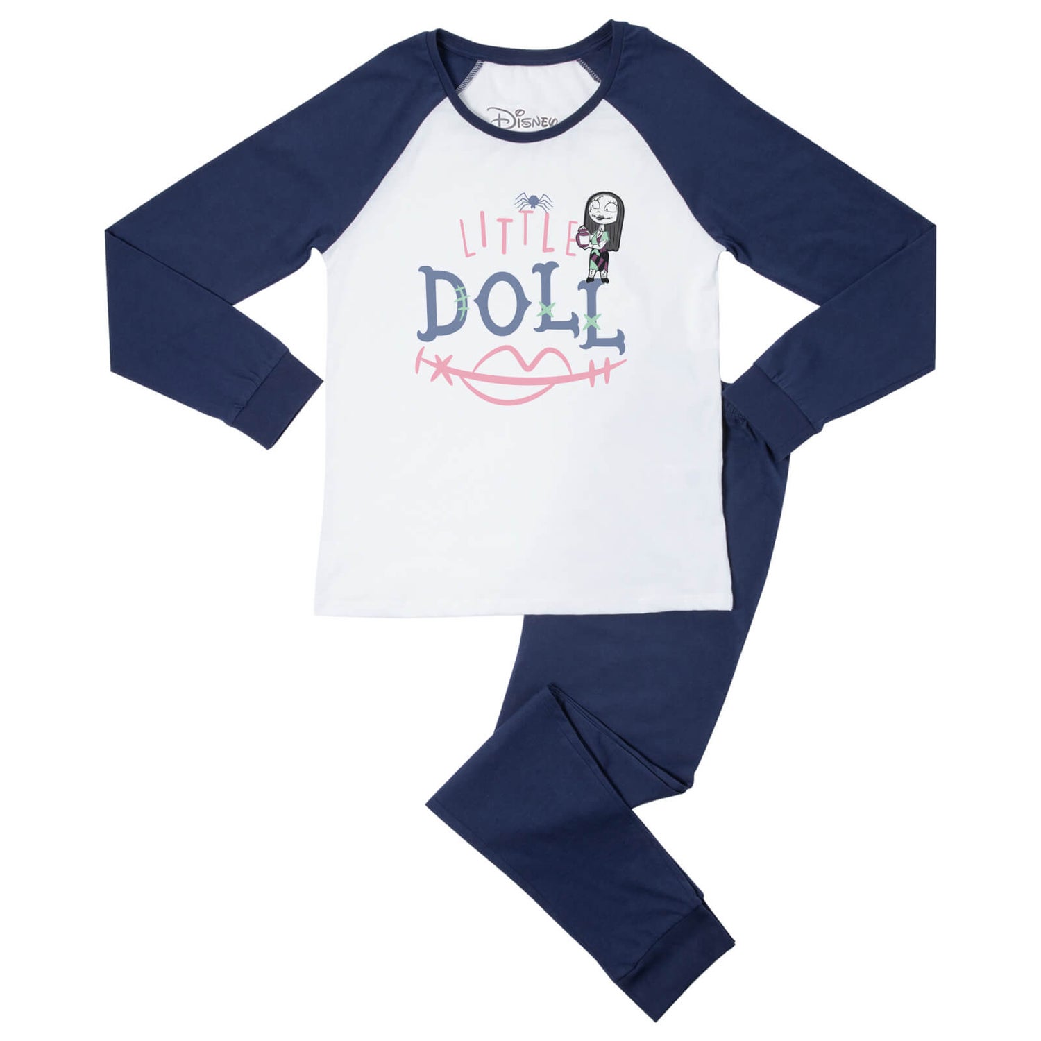 Disney Little Doll Women's Pyjama Set - Navy White