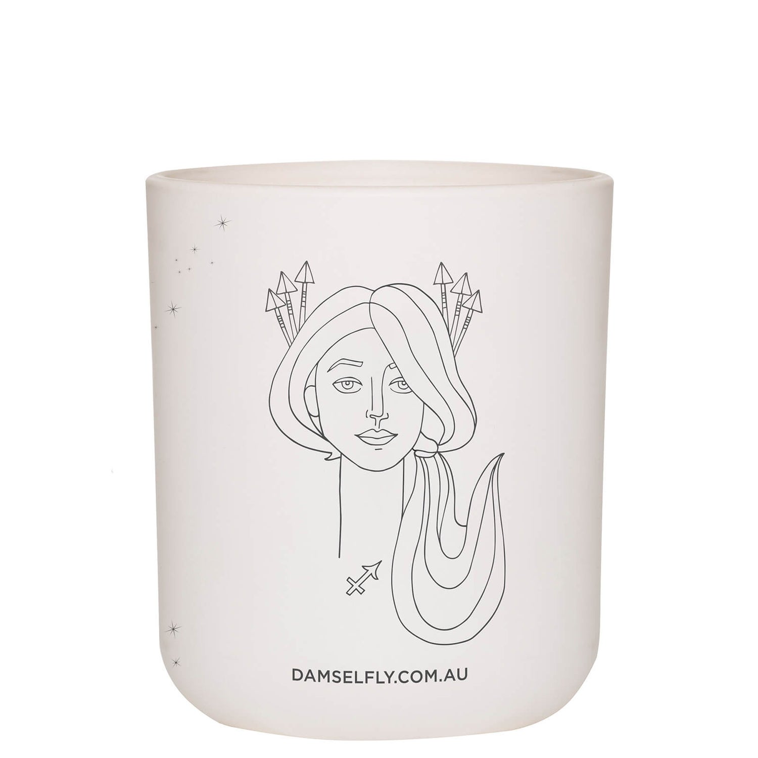 Damselfly Sagittarius Scented Candle - 300g