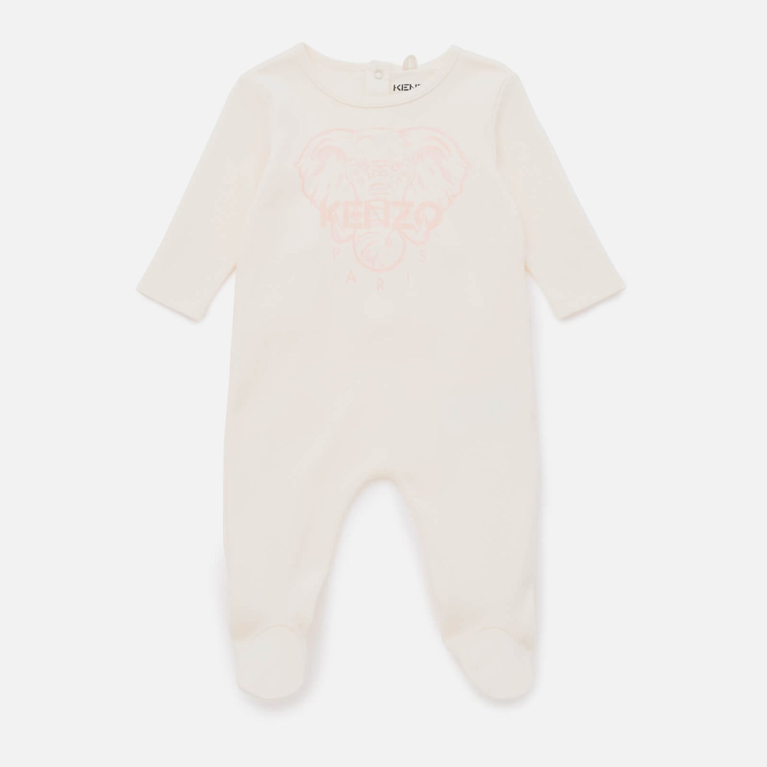 KENZO Baby Elephant Print Cotton-Jersey Sleepsuit - 6 Months