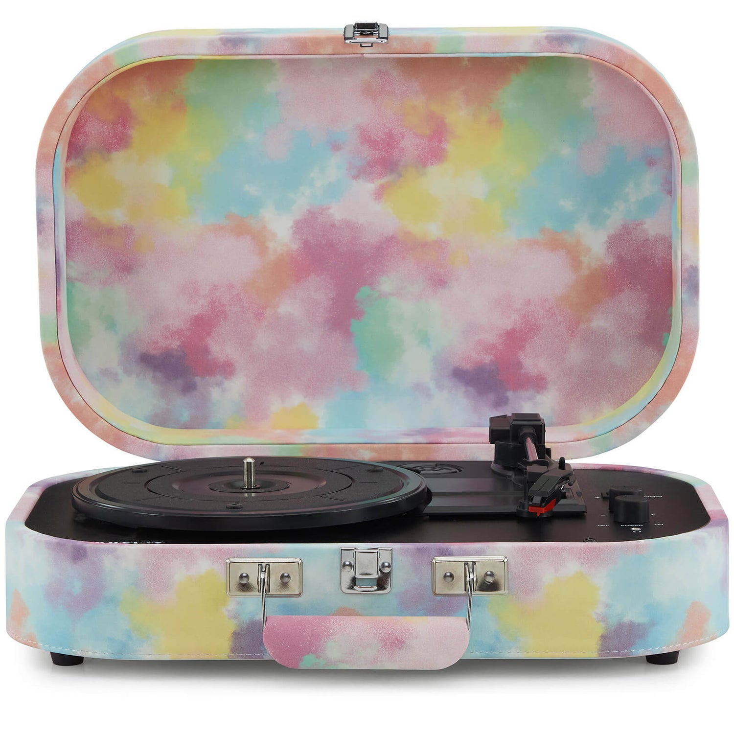 Discovery Portable Portable Turntable - With Bluetooth Output - Tie-Dye