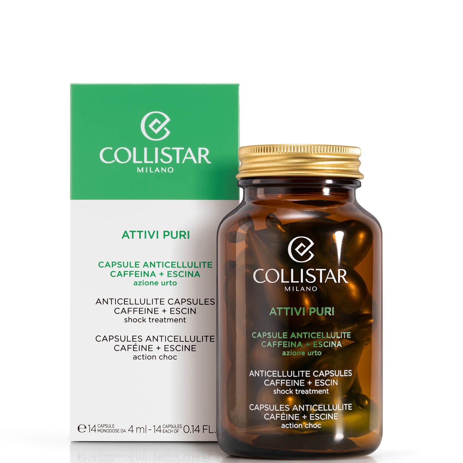 Collistar Pure Actives Cápsulas Anticelulíticas 56ml