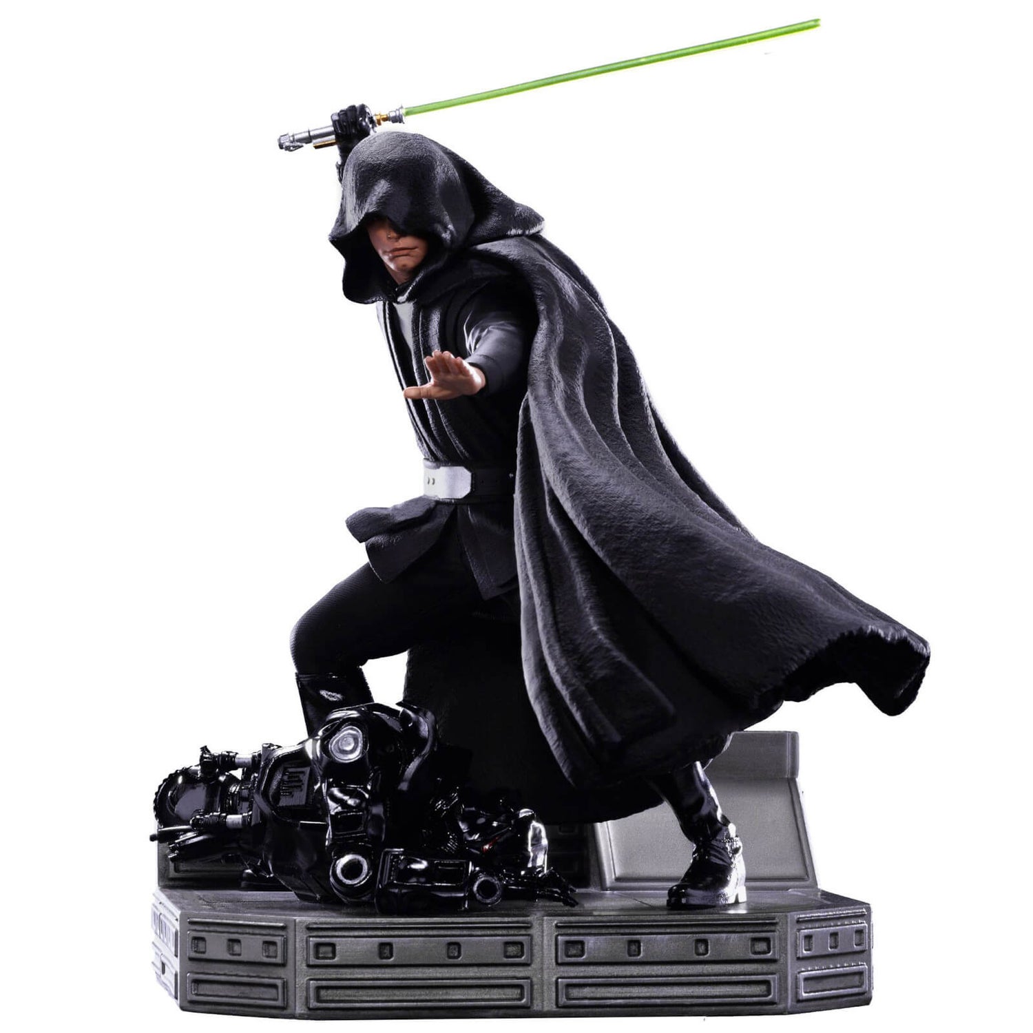 Hectare Faculteit Fabel Iron Studios Star Wars The Mandalorian BDS Art Scale Statue 1/10 Luke  Skywalker Combat Version 24cm Merchandise - Zavvi US