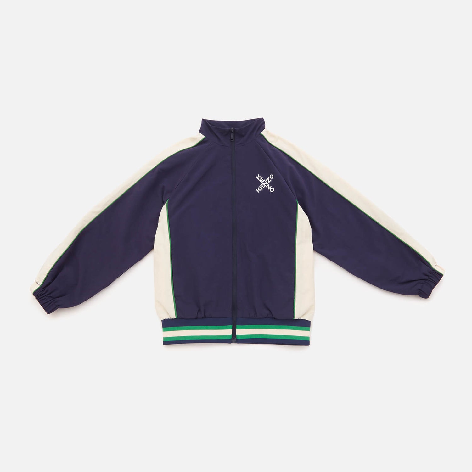 KENZO Boys' Zip Through Track Jacket - Navy