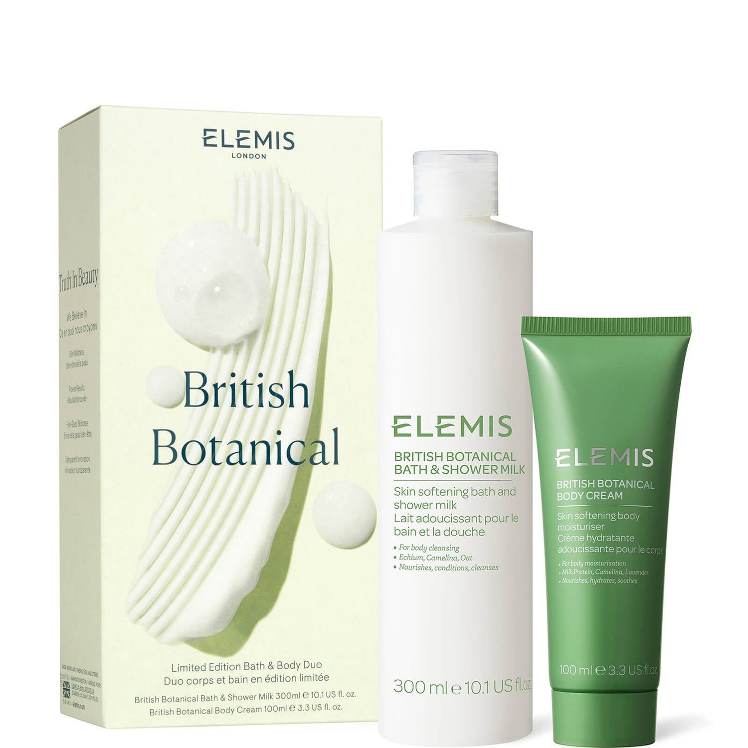 Elemis ブリティッシュ ボタニカル ボディ デュオ ボタニカルズ