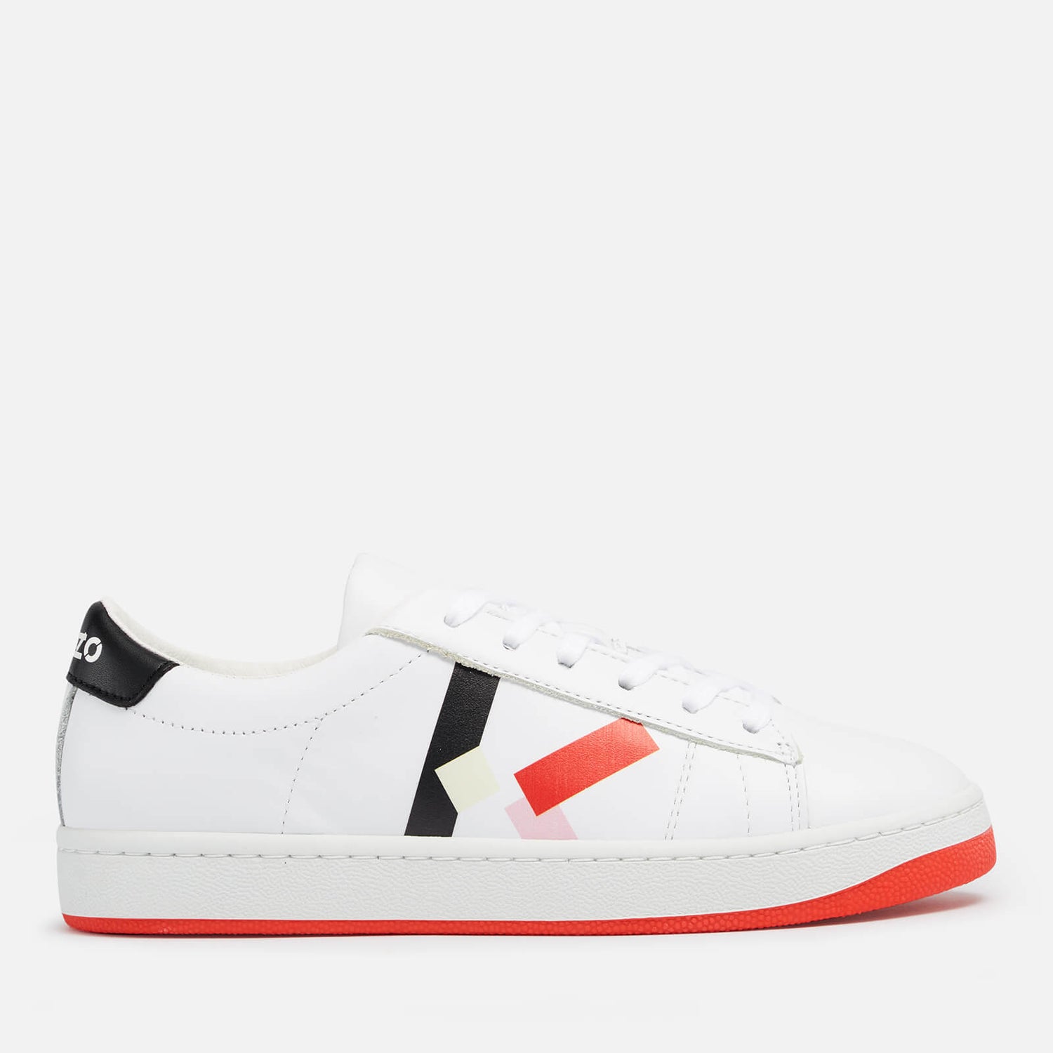 KENZO Girls' Sneakers - White / Red