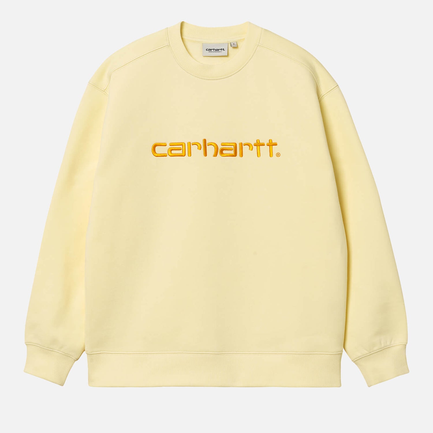 Carhartt WIP Women's Carhartt Sweatshirt - Soft Yellow/Popsicle