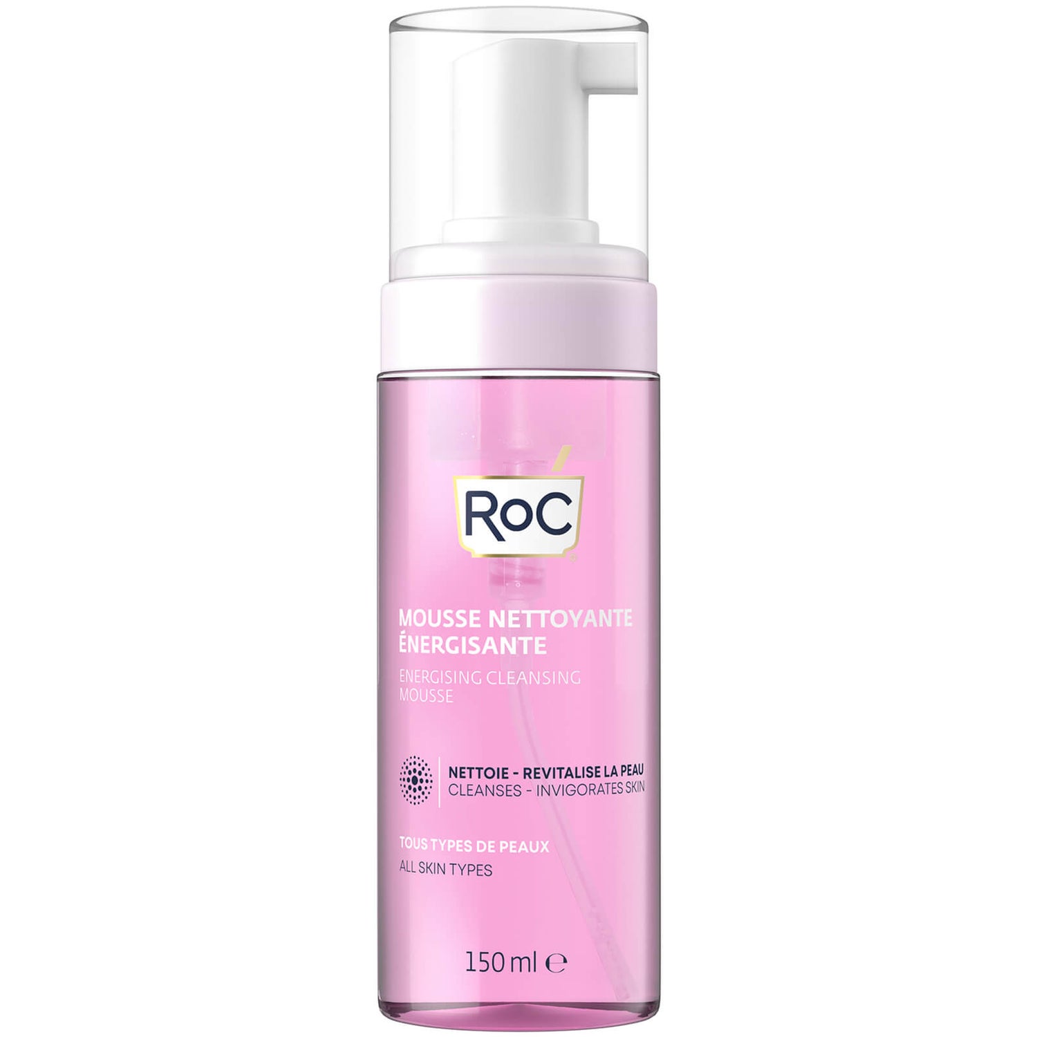 RoC Energising Cleansing Mousse 150ml
