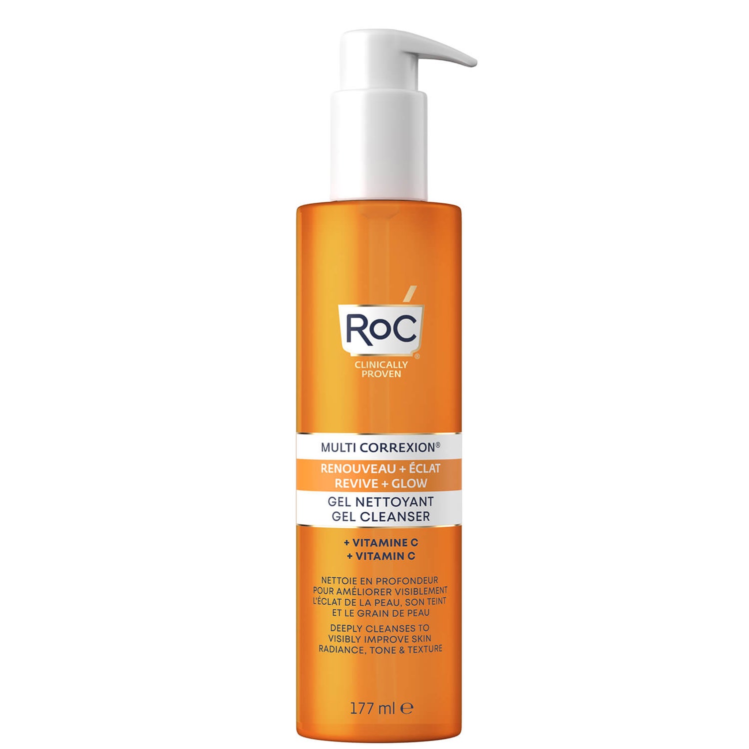 RoC Multi Correxion Revive and Glow Gel Cream Cleanser 177ml