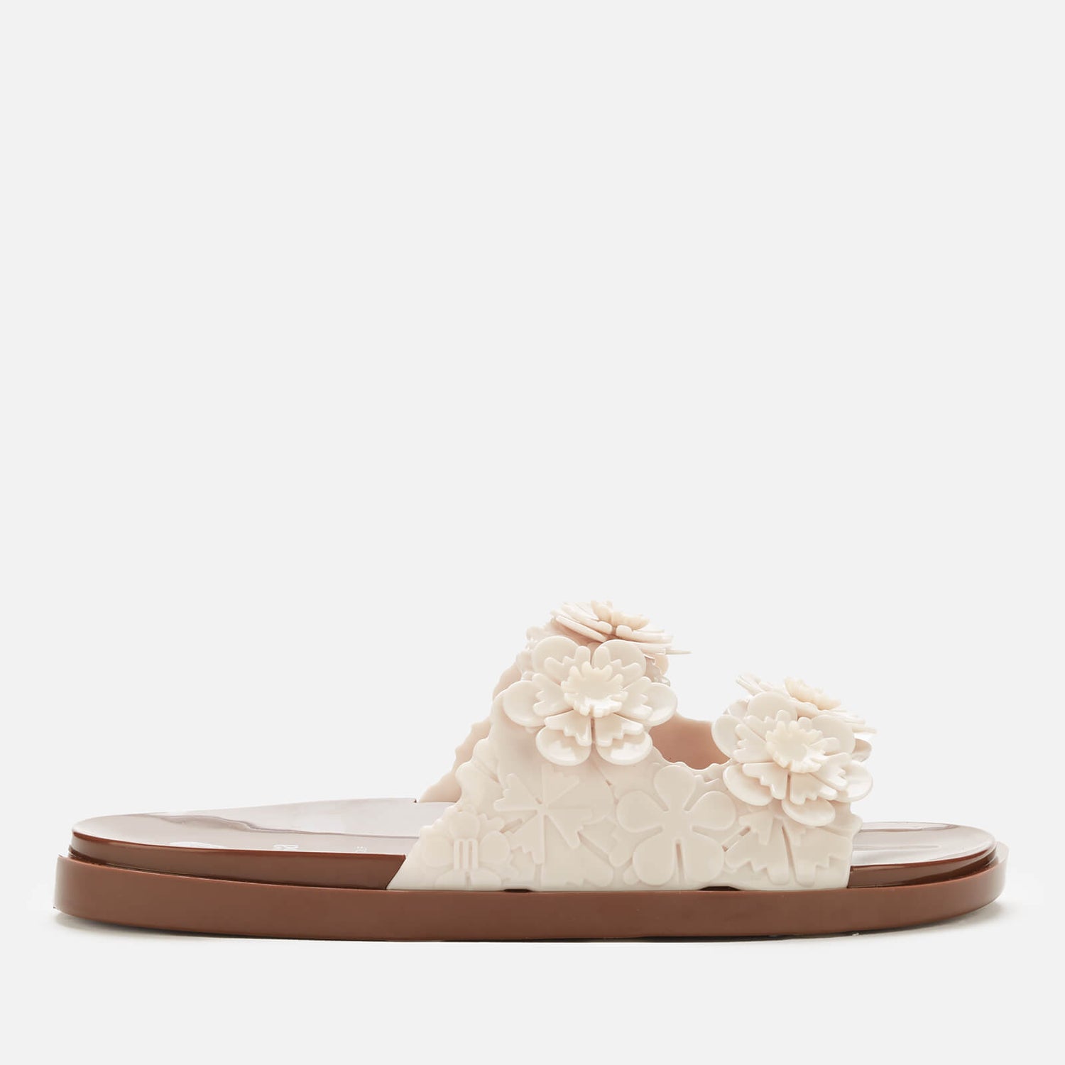 Melissa X Viktor and Rolf Women's Blossom Wide Sandals - Ivory Contrast - UK 4