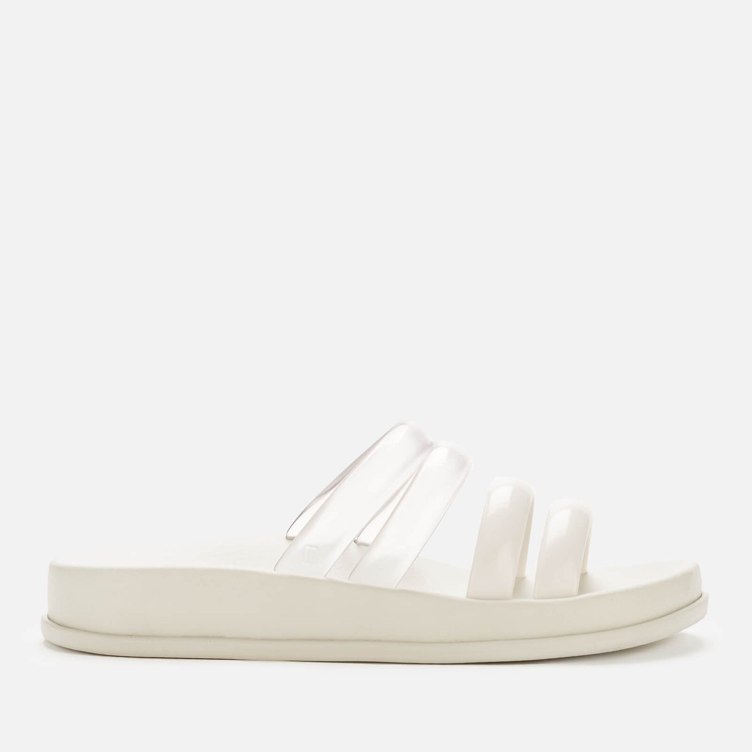 Melissa Women's Soft Wave Sandals - Clear Trans White