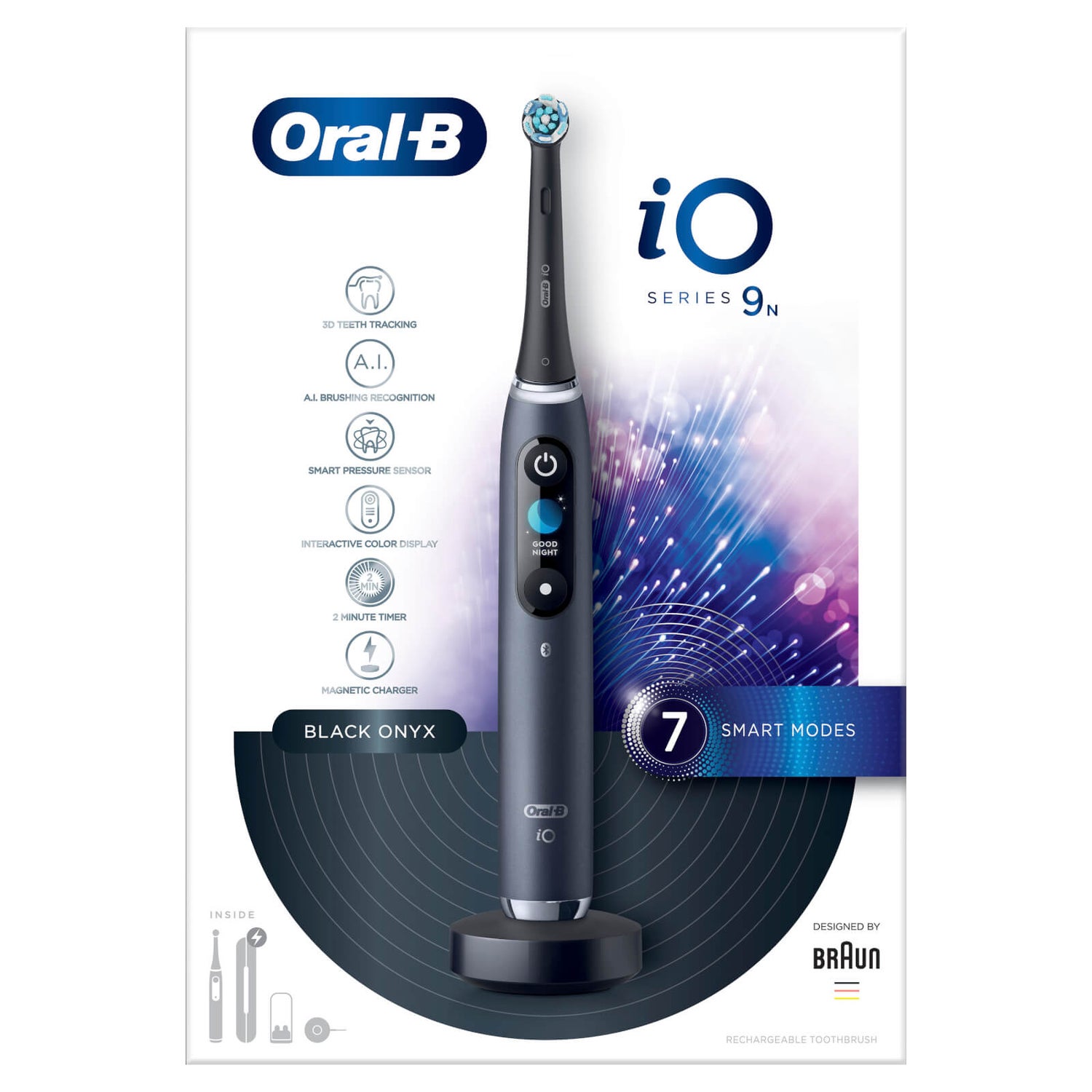 band terrorist Mevrouw Oral-B iO9n Elektrische Tandenborstel Black Onyx | Oral-B NL