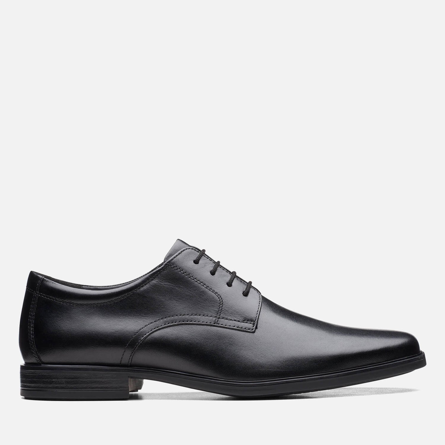 Clarks Men's Howard Walk Derby Shoes - Black - UK 7