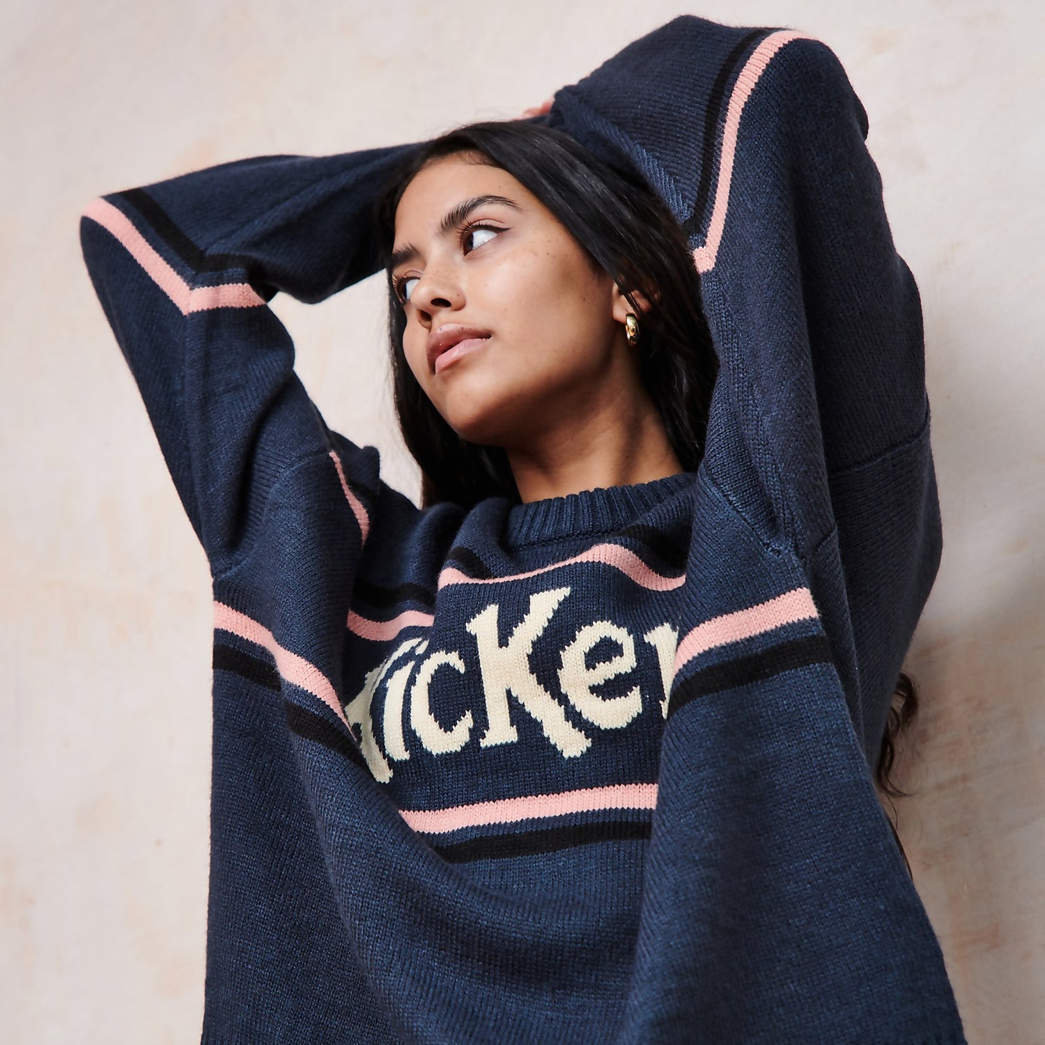 Logo jumper clearance womens