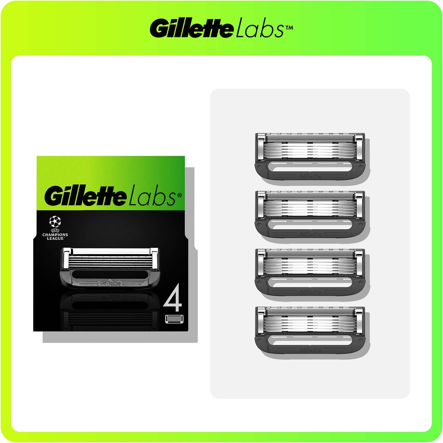 Gillette Labs Razor Blades Refill Packs