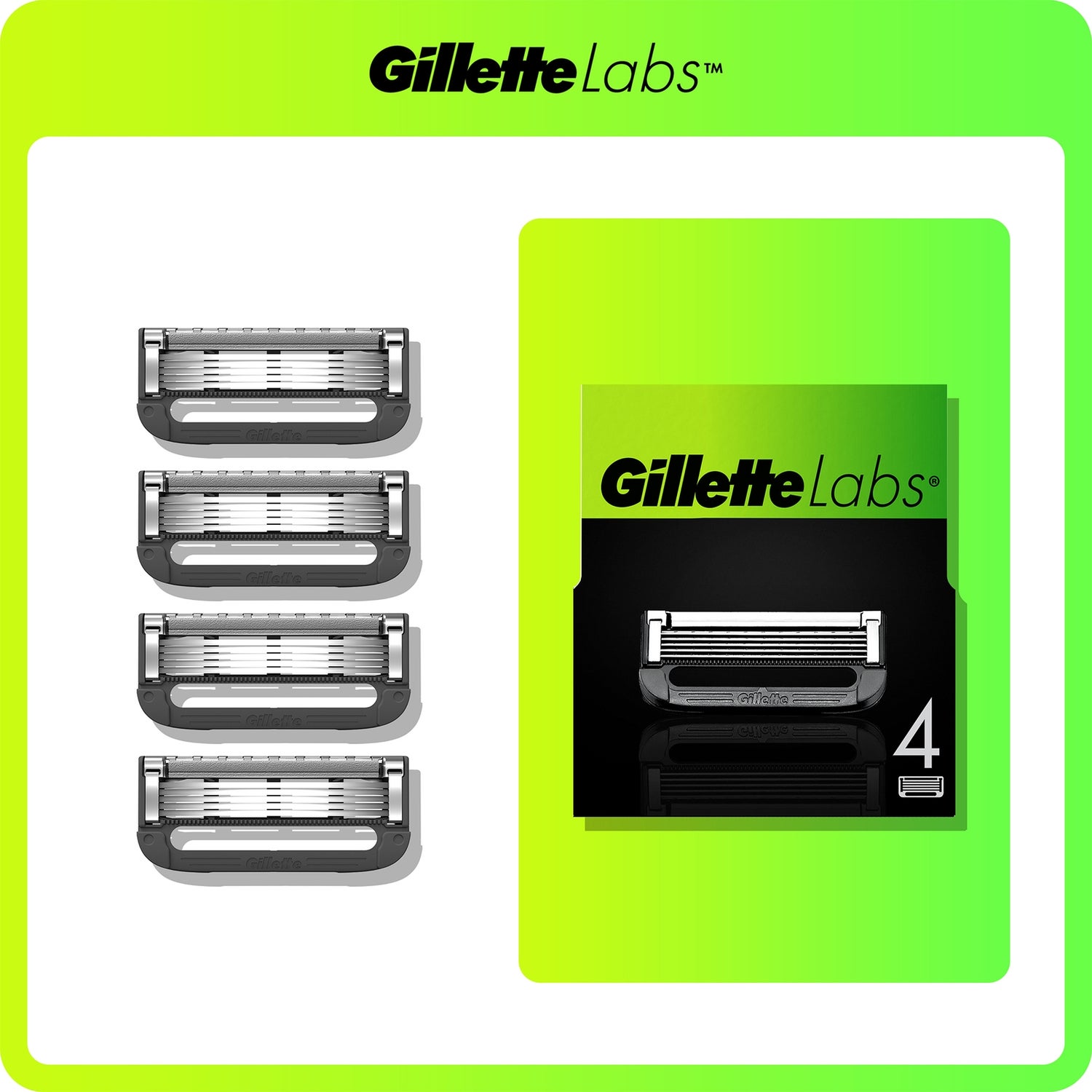 Gillette Labs Razor Blades Refill Packs