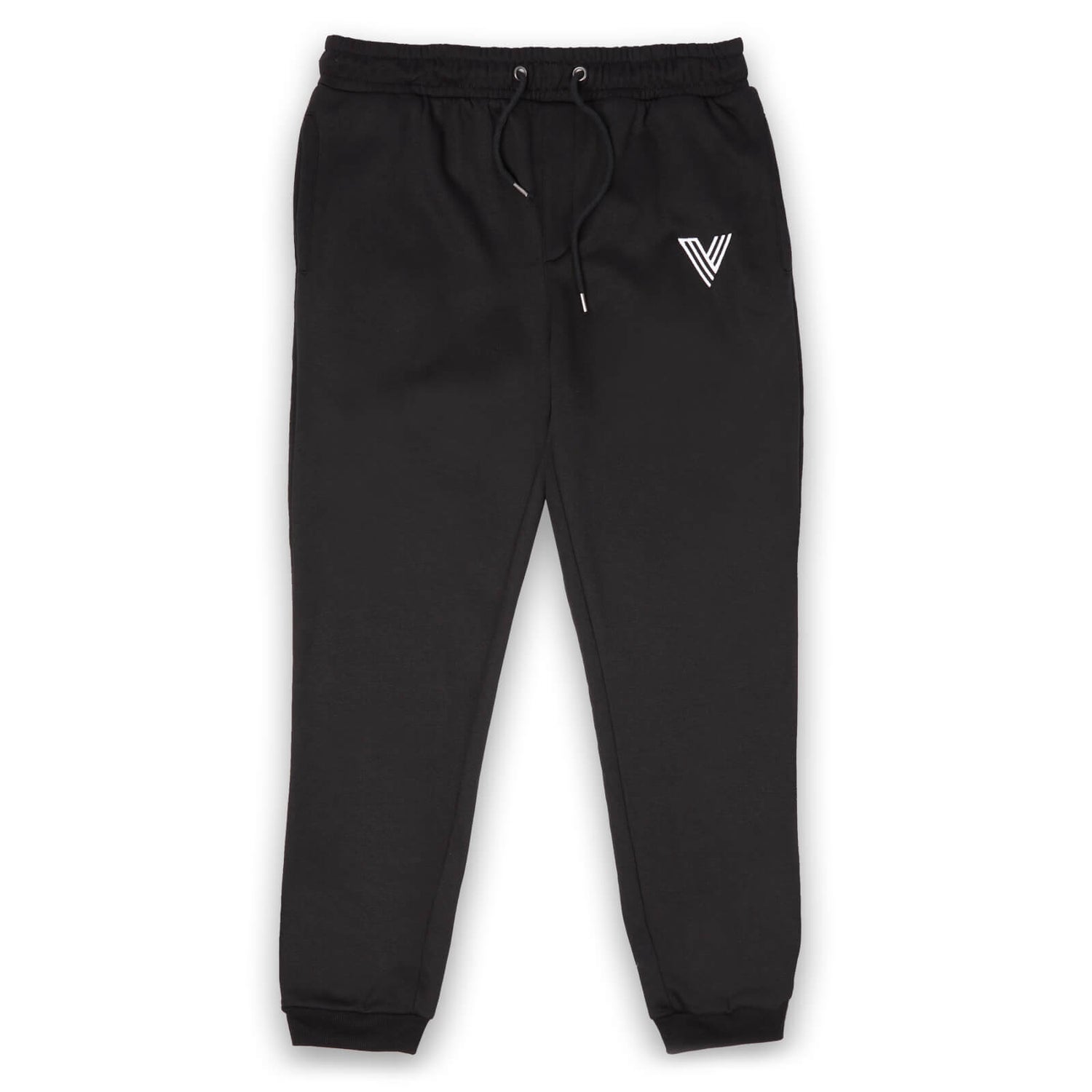 Call Of Duty V Embroidered Unisex Joggers - Black