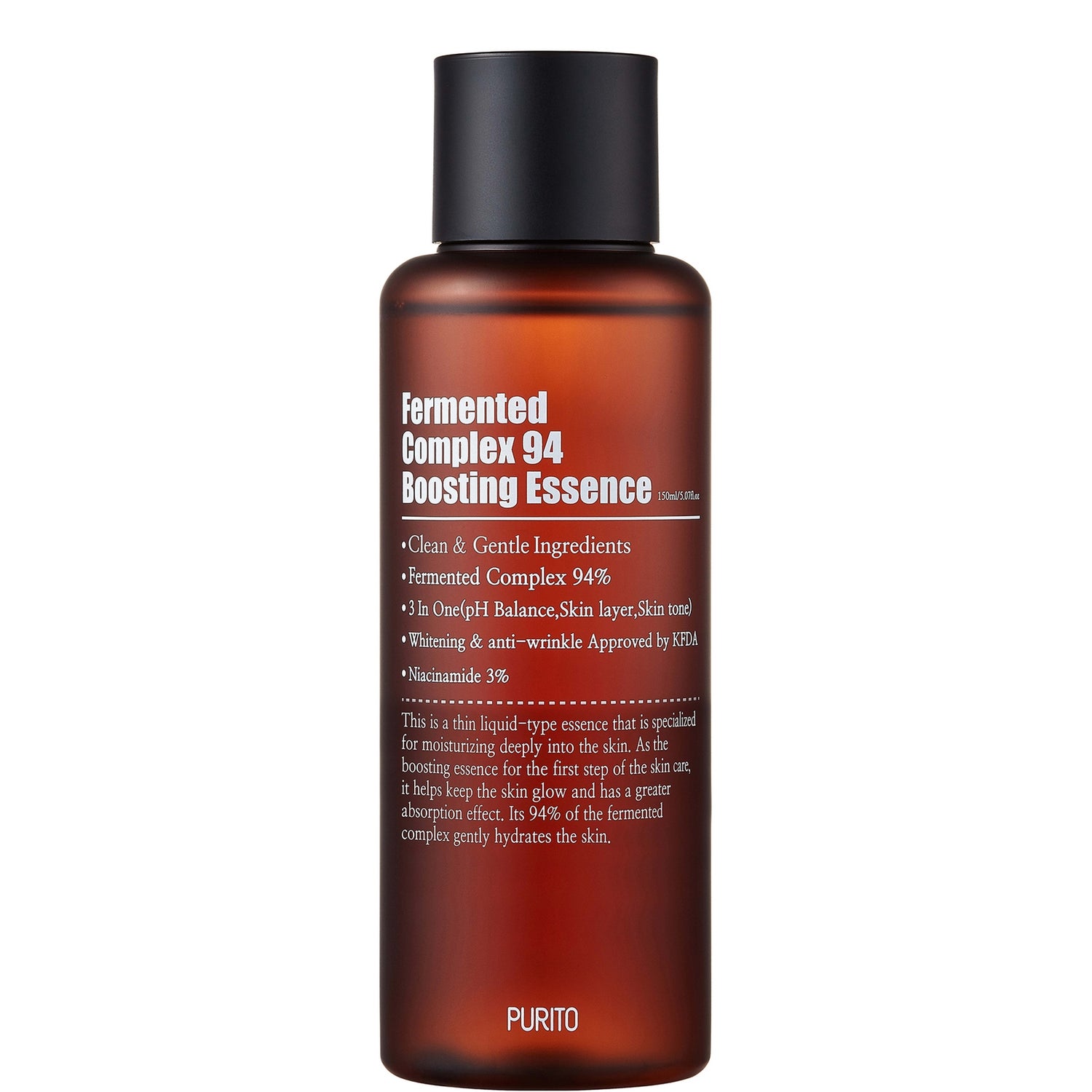 PURITO Fermented Complex 94 Boosting Essence 150ml