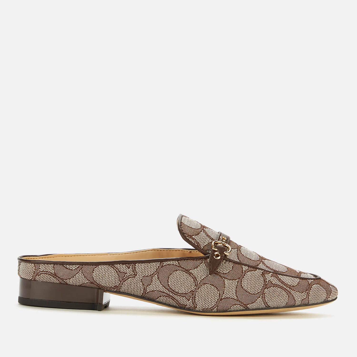 Coach Women's Irene Jacquard Mules - Oak/Maple