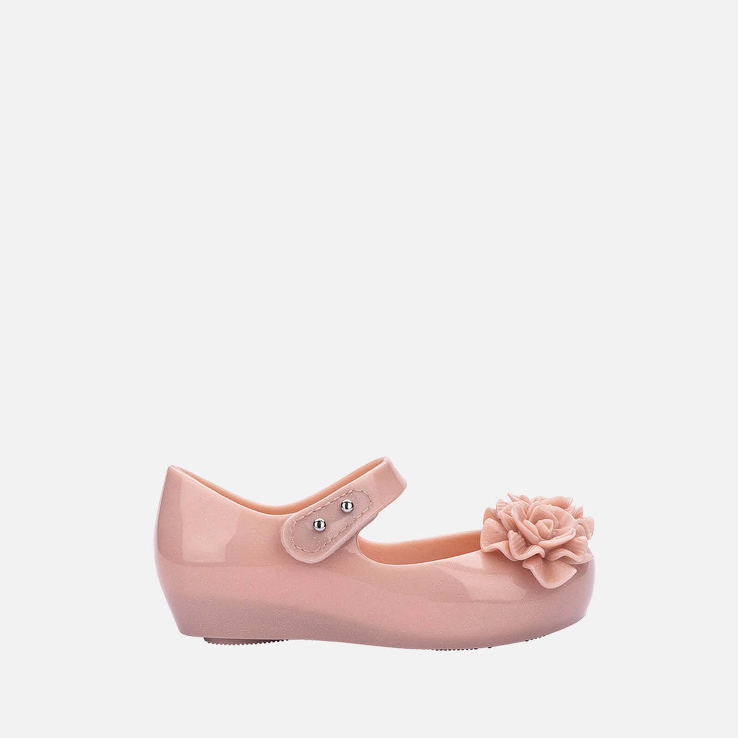 Mini Melissa Girls' Ultragirl Garden Ballet Flat Sandals - Pink - UK 3-4 Baby