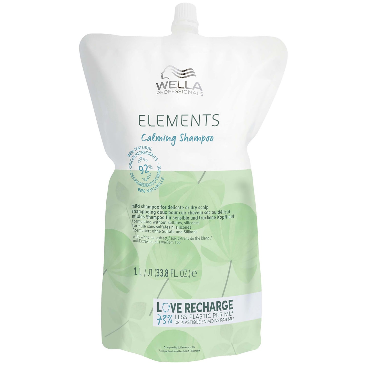 Wella Professionals Elements Calming Shampoo, Pouch 1000ml
