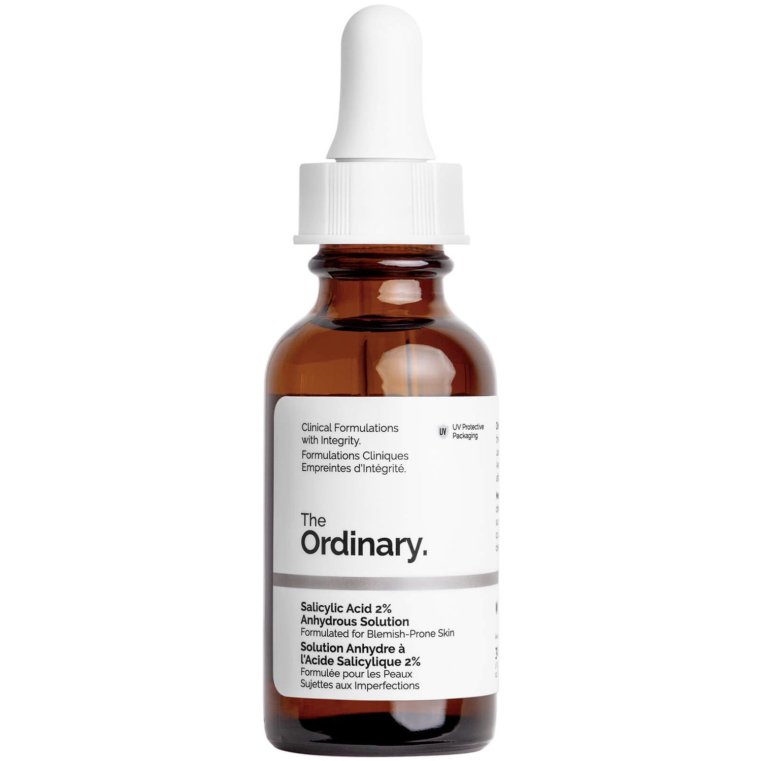Solution anhydre 2 % d'acide salicylique The Ordinary 30 ml