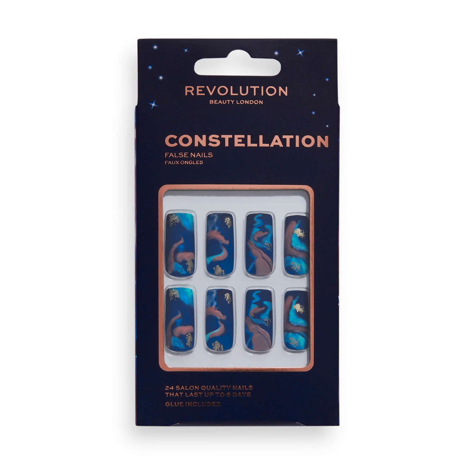 Makeup Revolution Flawless Press-On Nails - Constellation