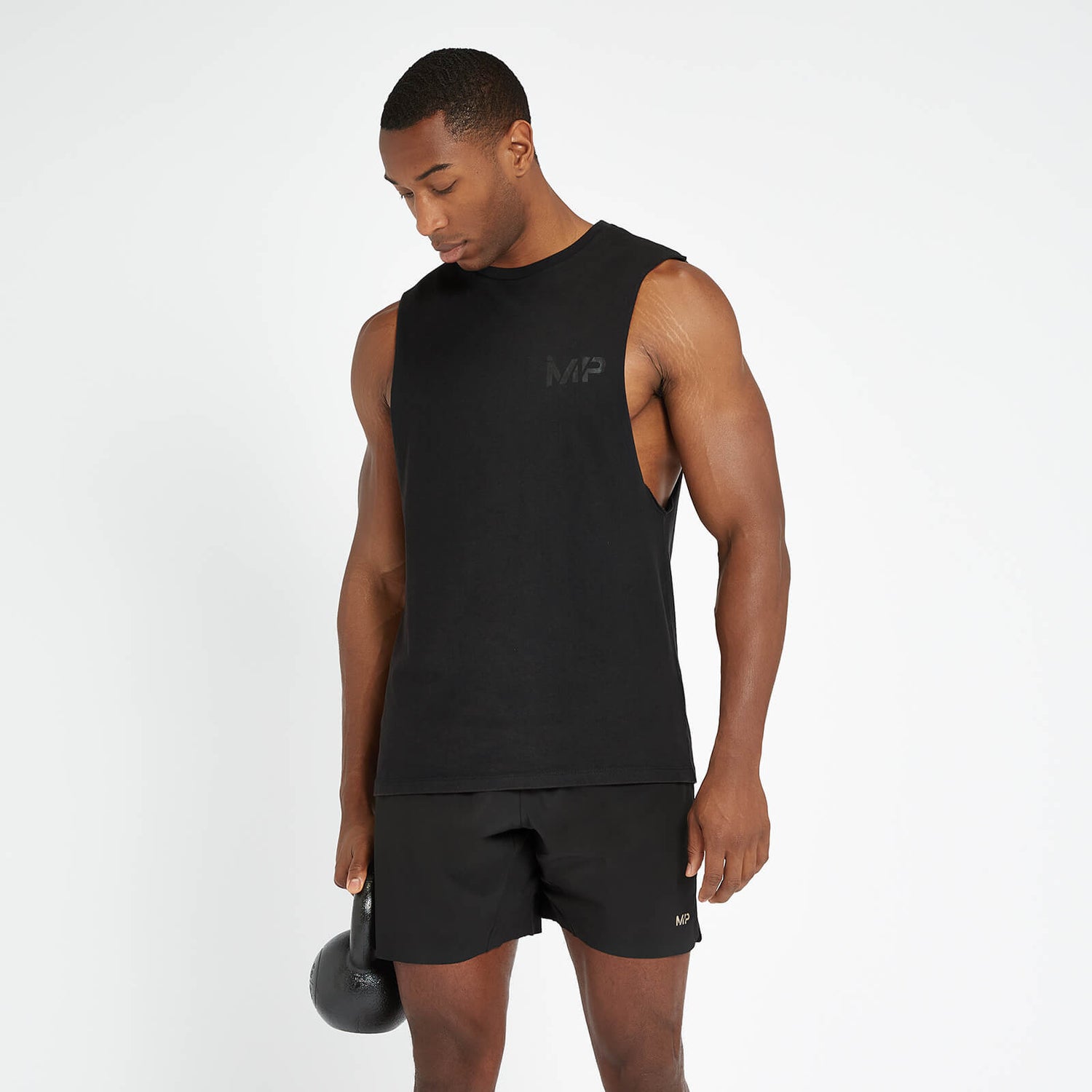 MP Herren Adapt Washed Tanktop — Schwarz