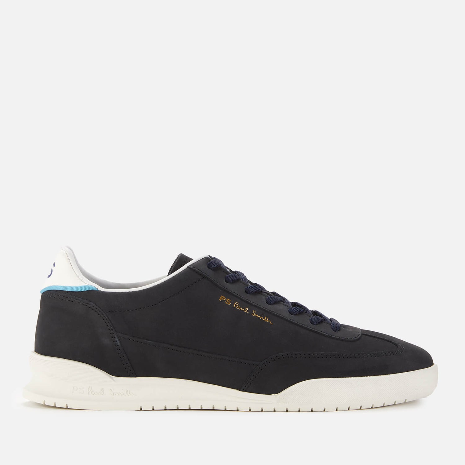 PS Paul Smith Men's Dover Suede Cupsole Trainers - Navy - UK 7