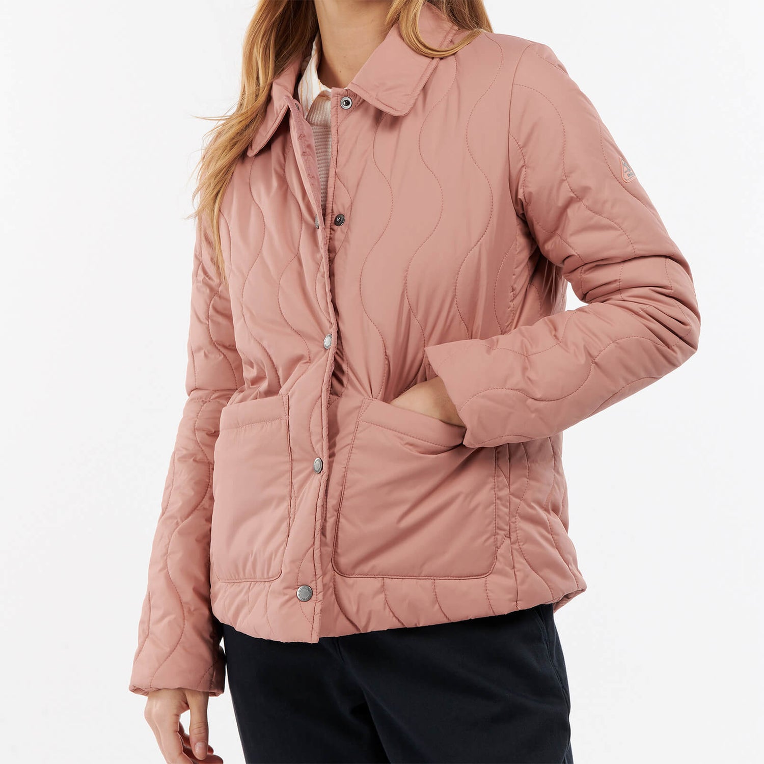 Barbour Women's Barmouth Quilted Jacket - Soft Coral - UK 8